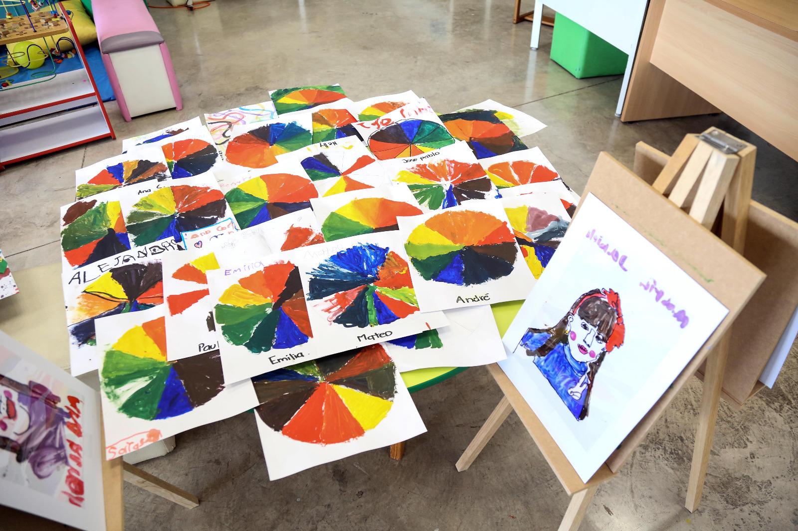 $!Los participantes exhibieron sus trabajos concluidos.