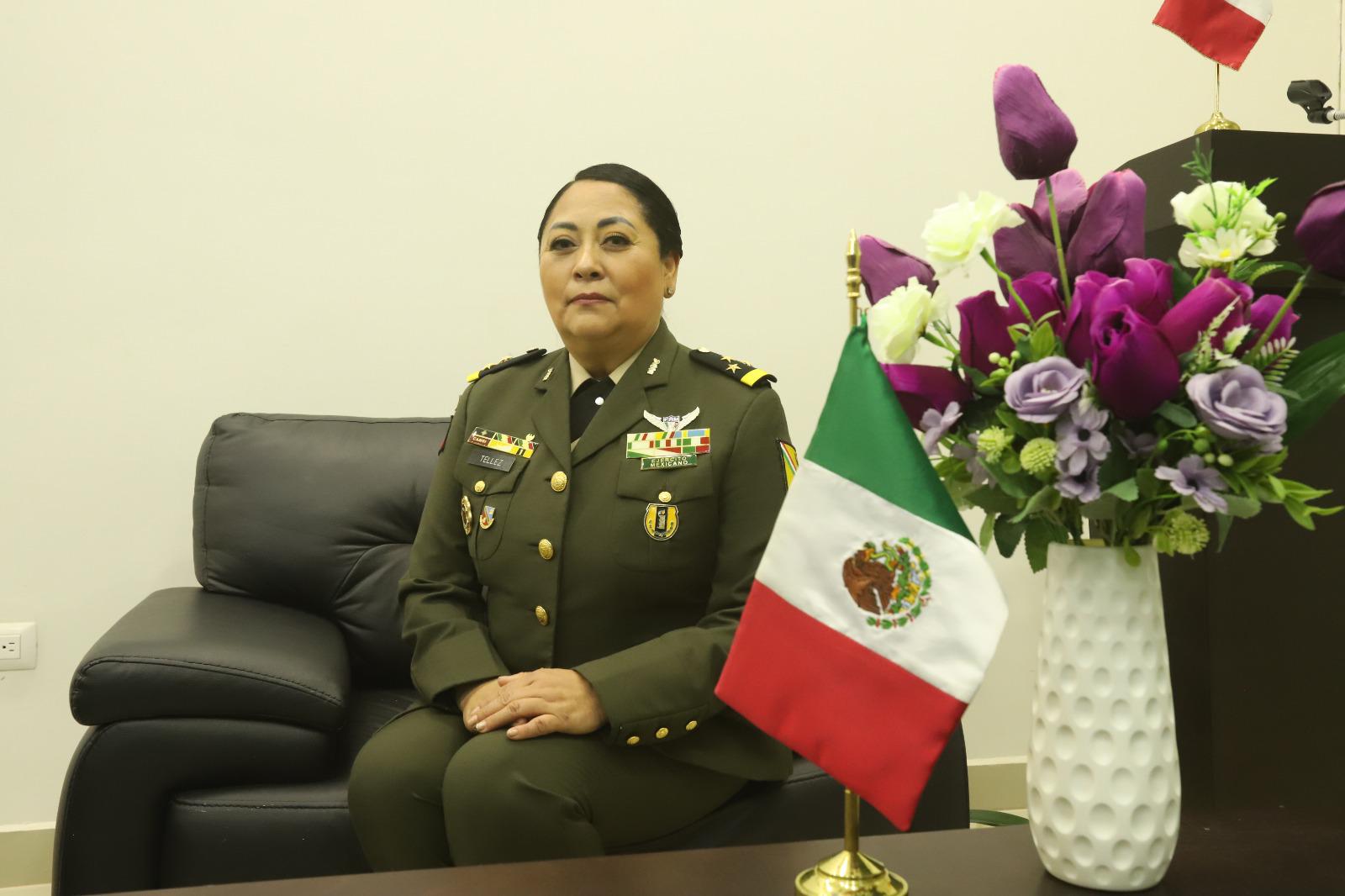 $!La mujer dentro del Ejército se abre camino y está para cualquier cargo: Coronel Priscila Téllez