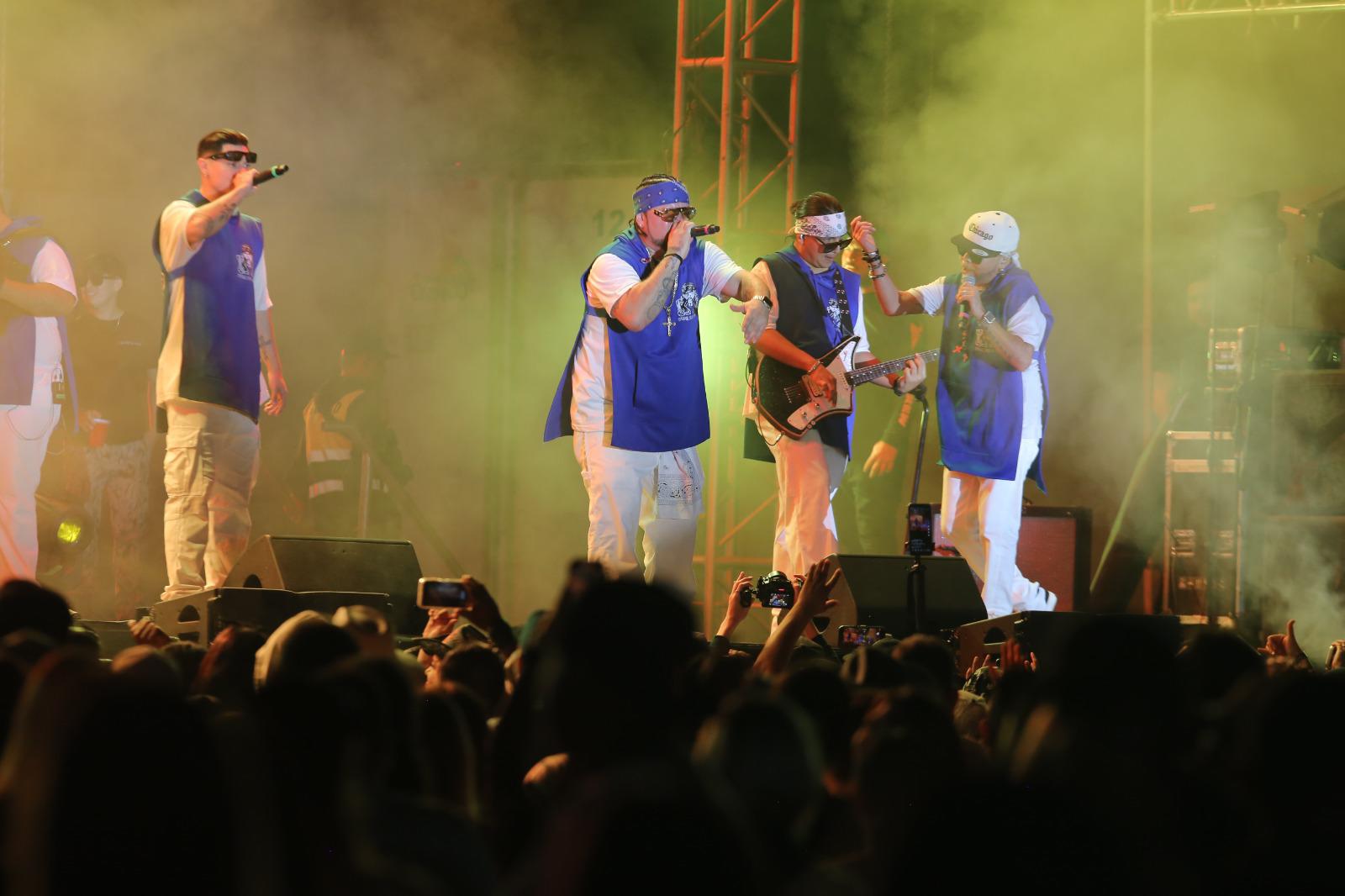 $!La agrupación propagó un ambiente de baile y emoción.