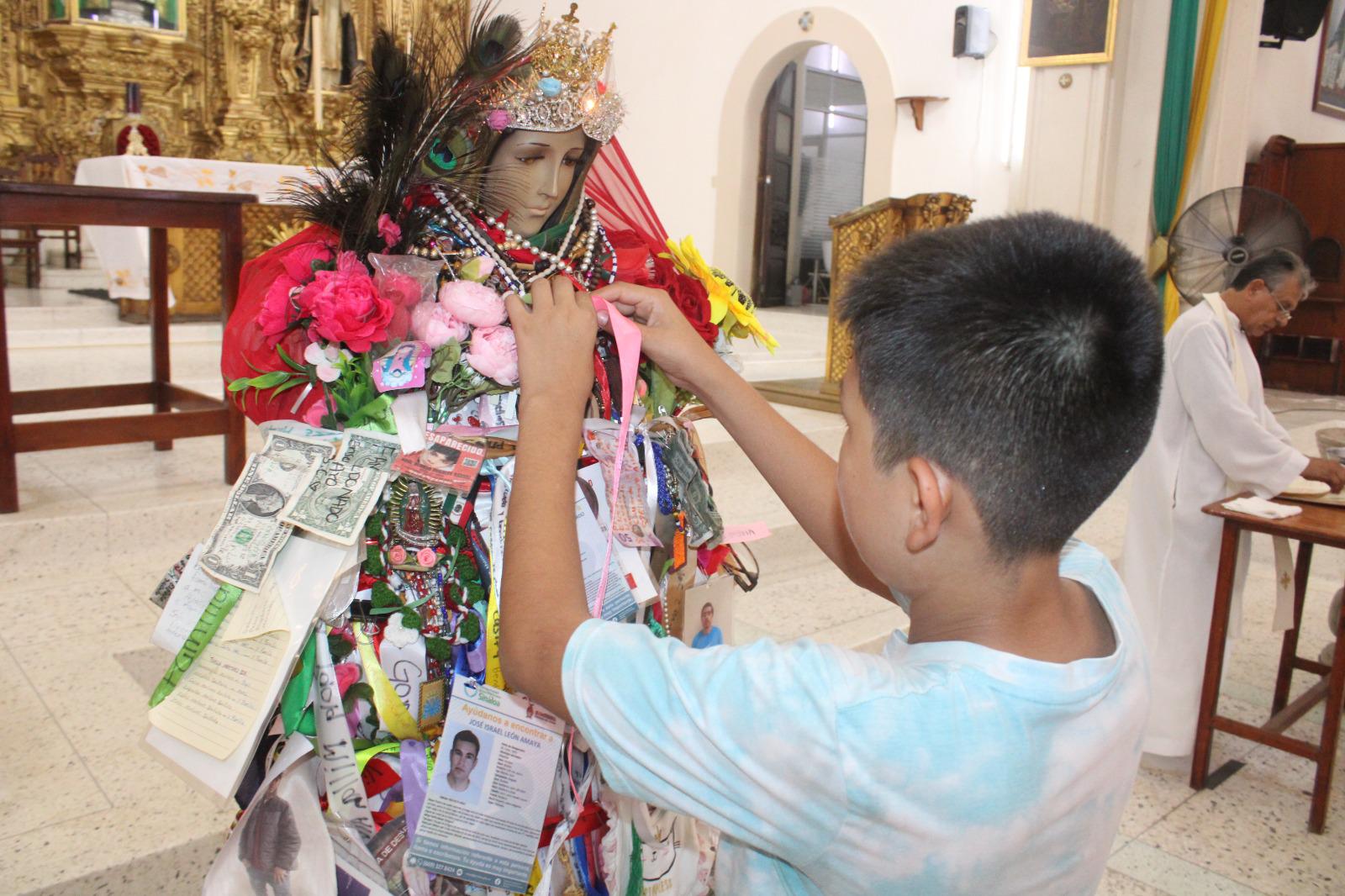 $!Santiago recorre más de 3 mil kilómetros en bicicleta con la Virgen de Guadalupe a cuestas