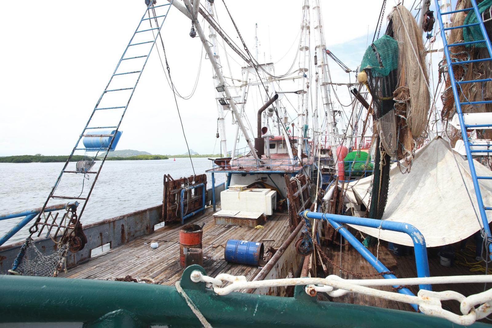 $!Solo el 40% de la flota de Mazatlán saldrá a la pesca del camarón esta temporada