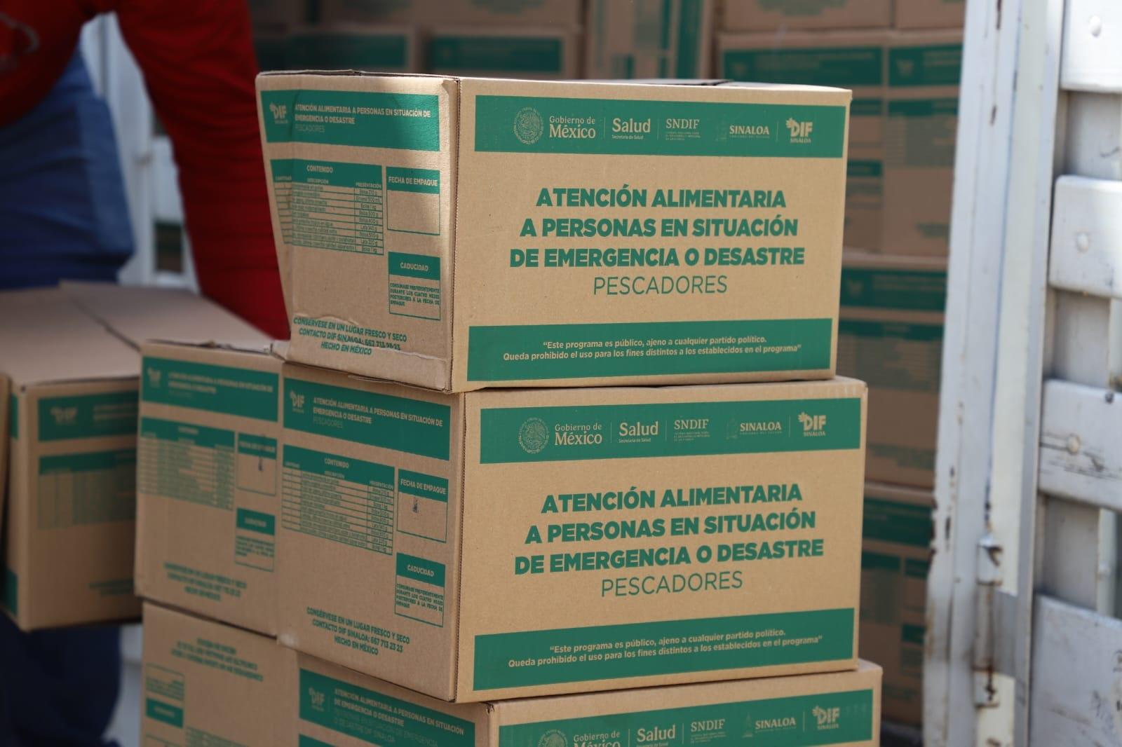 $!Entregan 450 apoyos alimenticios a pescadores de El Salto ante temporada de veda