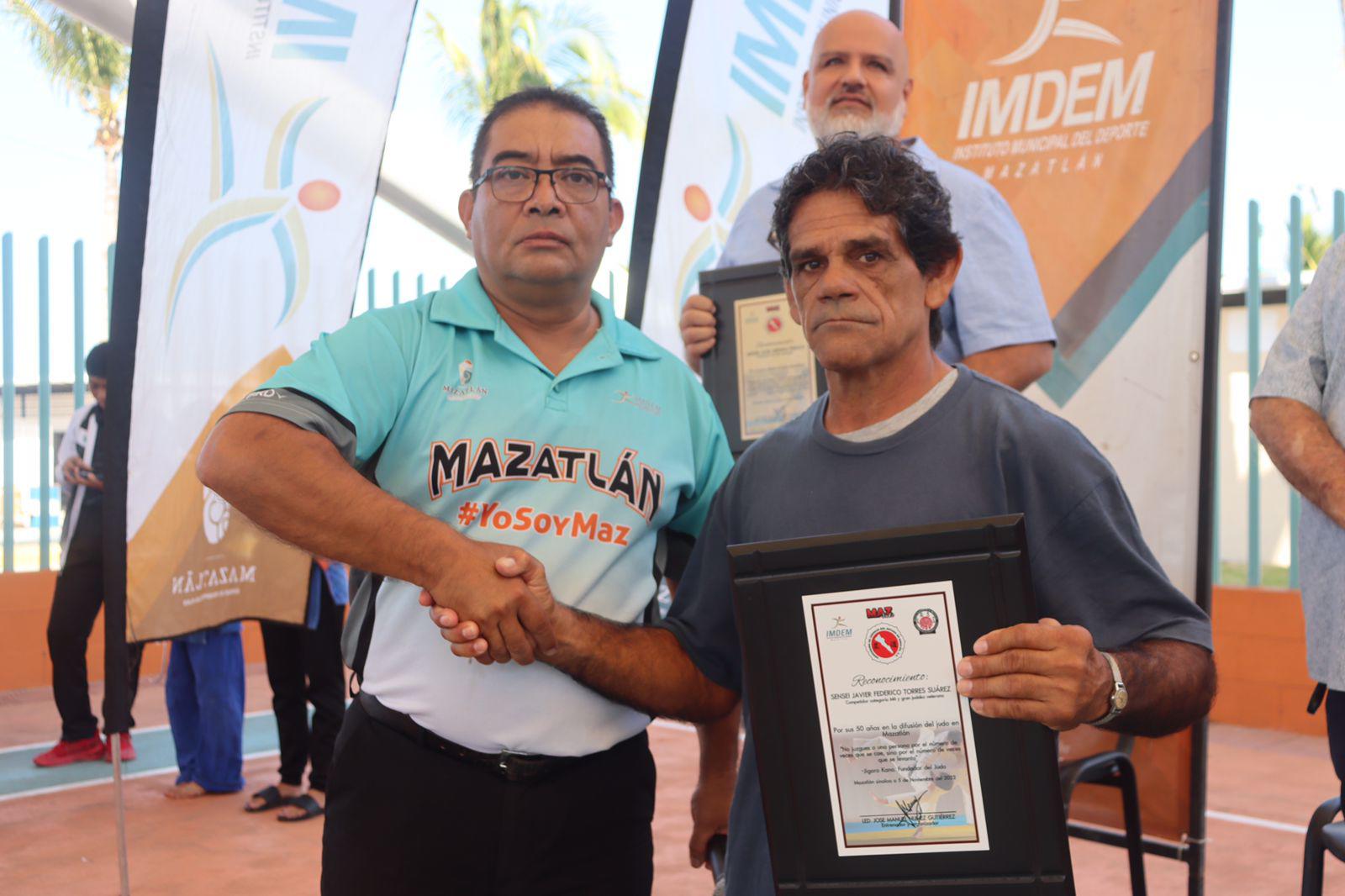 $!Reconocen legado del sensei José Medina Peraza, padre del judo en Mazatlán