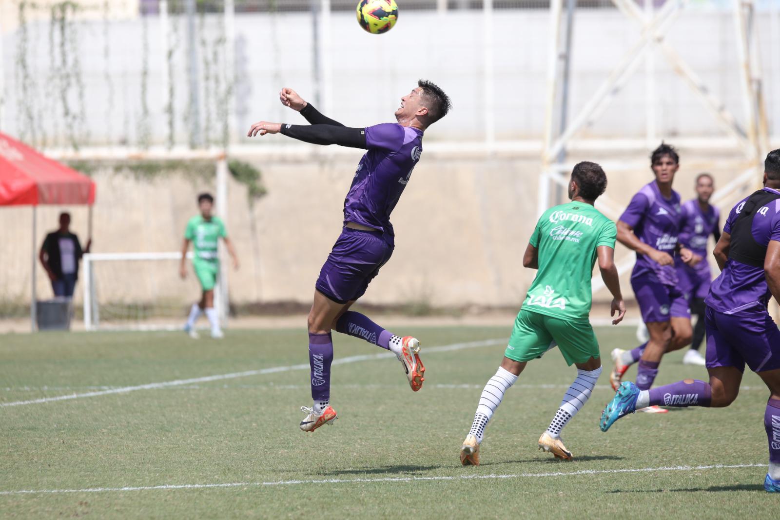 $!Mazatlán FC y Santos Laguna empatan en su primer amistoso de pretemporada