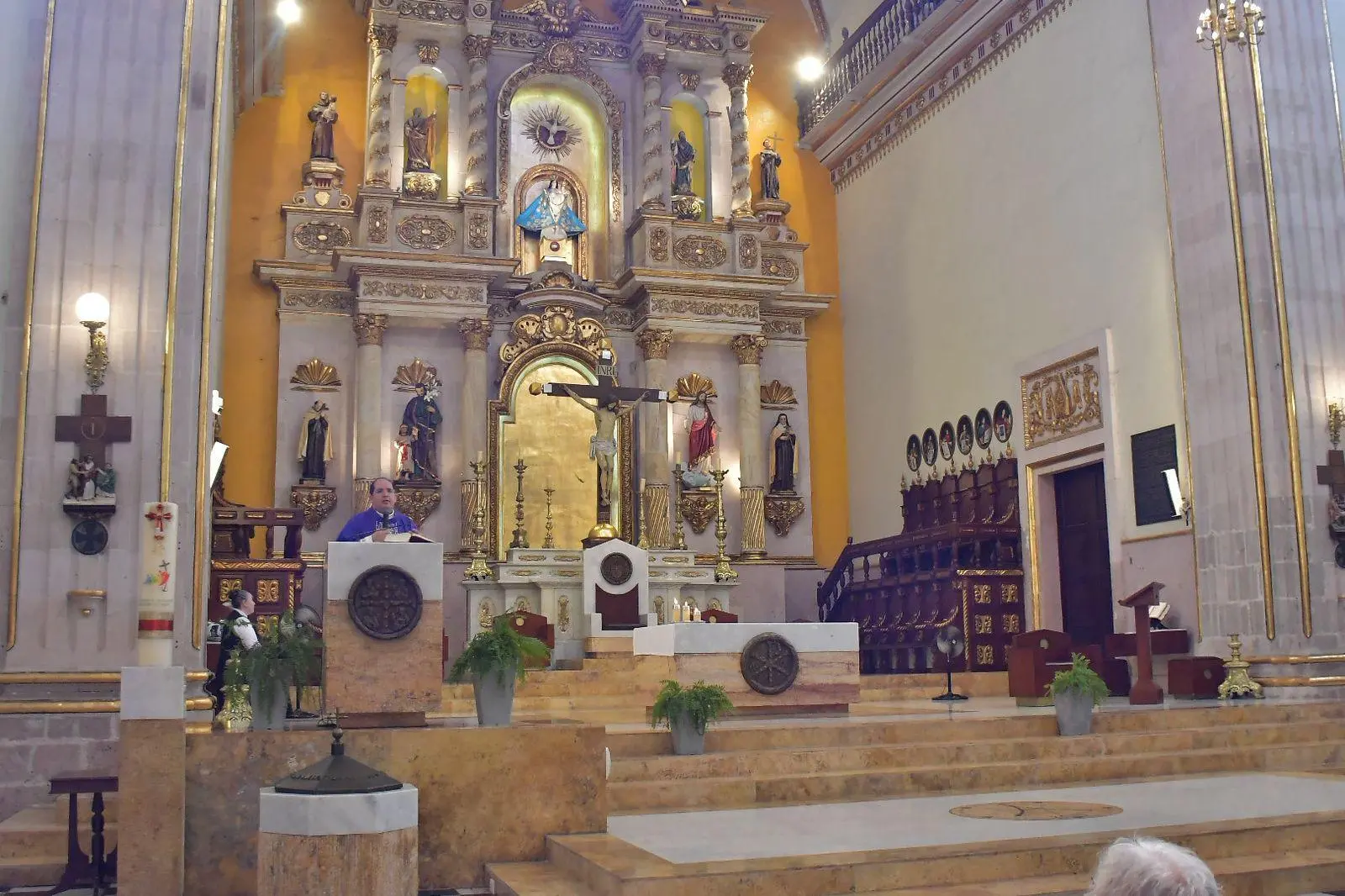 $!Catedral de Culiacán se prepara para la Semana Santa; anuncian programa de actividades y llaman a la reflexión
