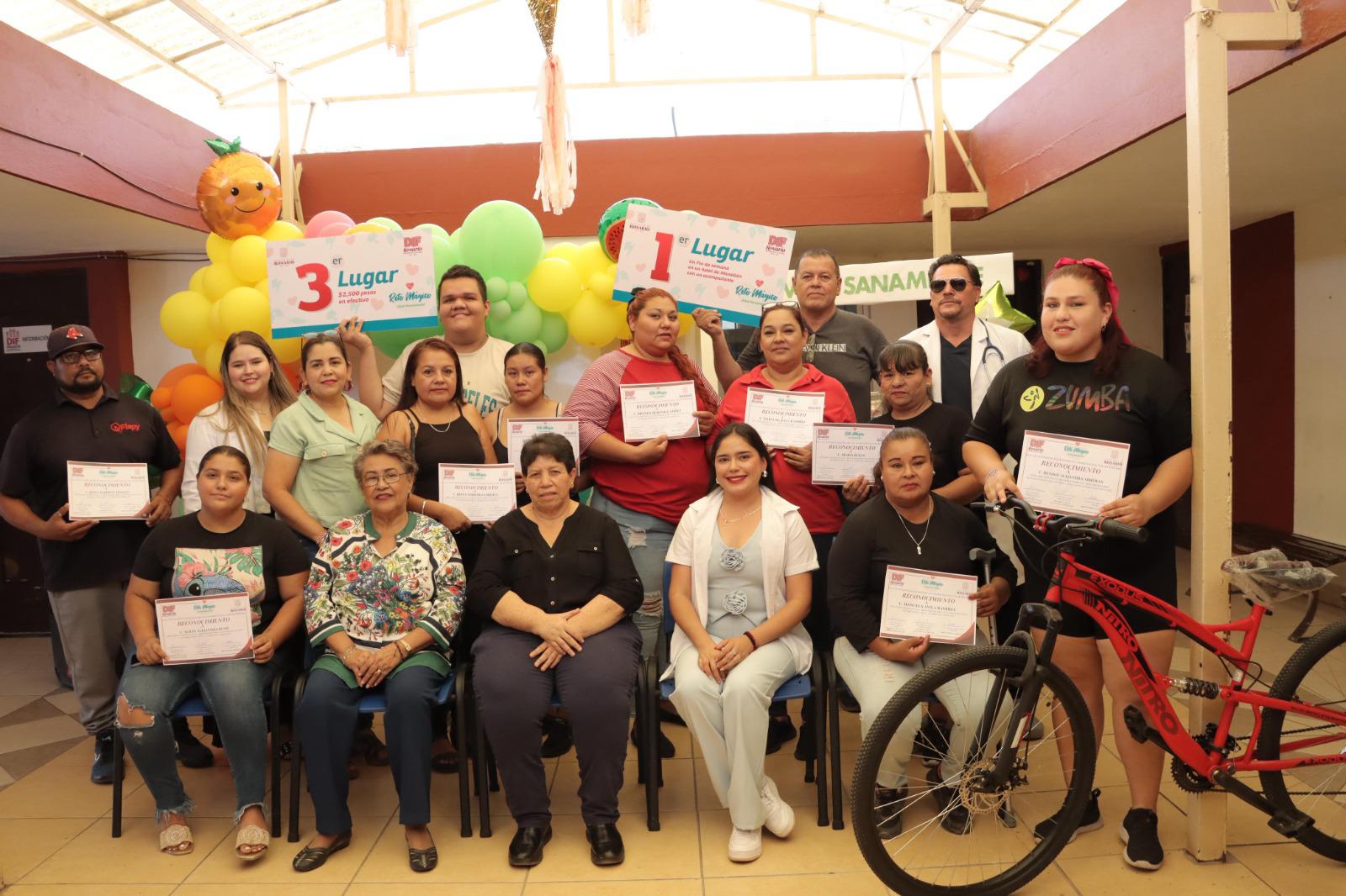 $!Premian a ganadores del Reto Mágico 2025, en Rosario, por su esfuerzo en salud y bienestar