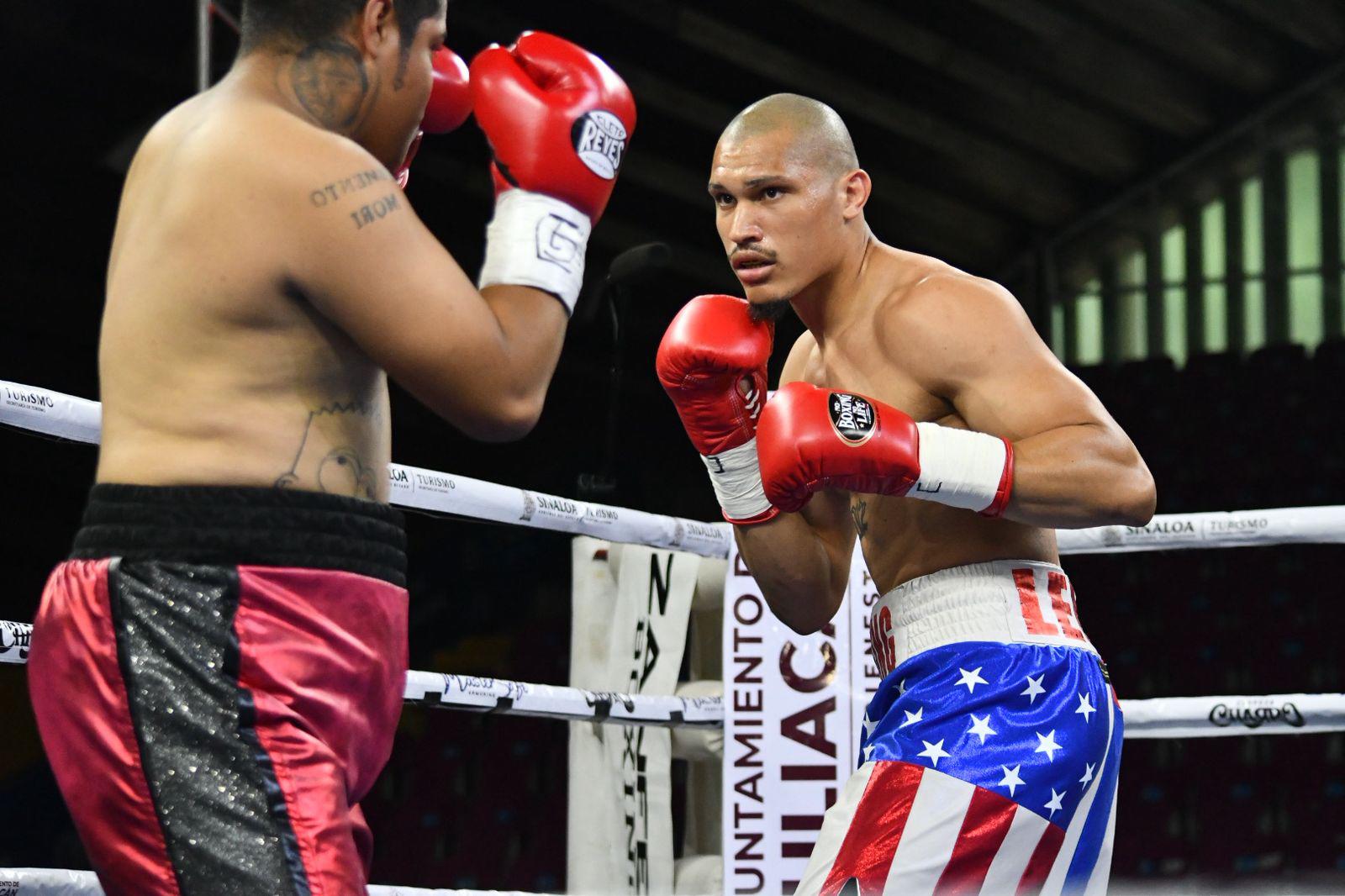 $!Emoción total en las preliminares a la pelea de Marco Verde