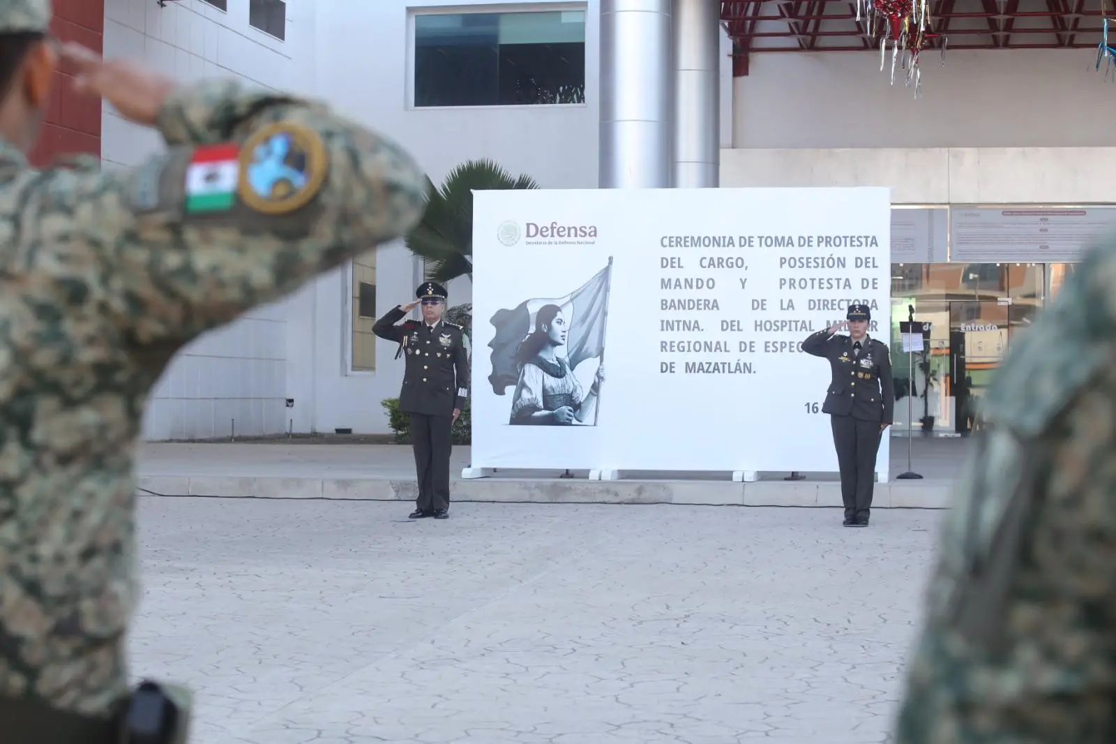 $!Toma posesión directora interina del Hospital Militar Regional de Especialidades de Mazatlán