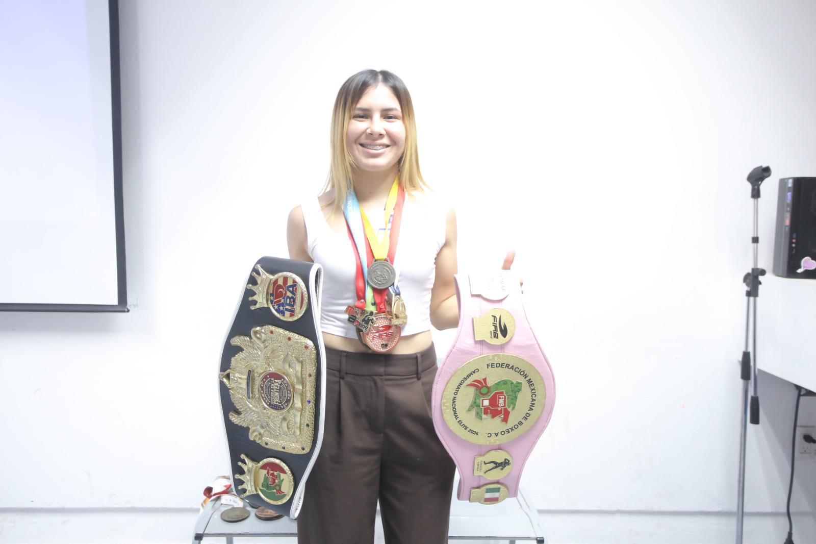 $!Esmeralda Patiño se alista para Universiada Nacional