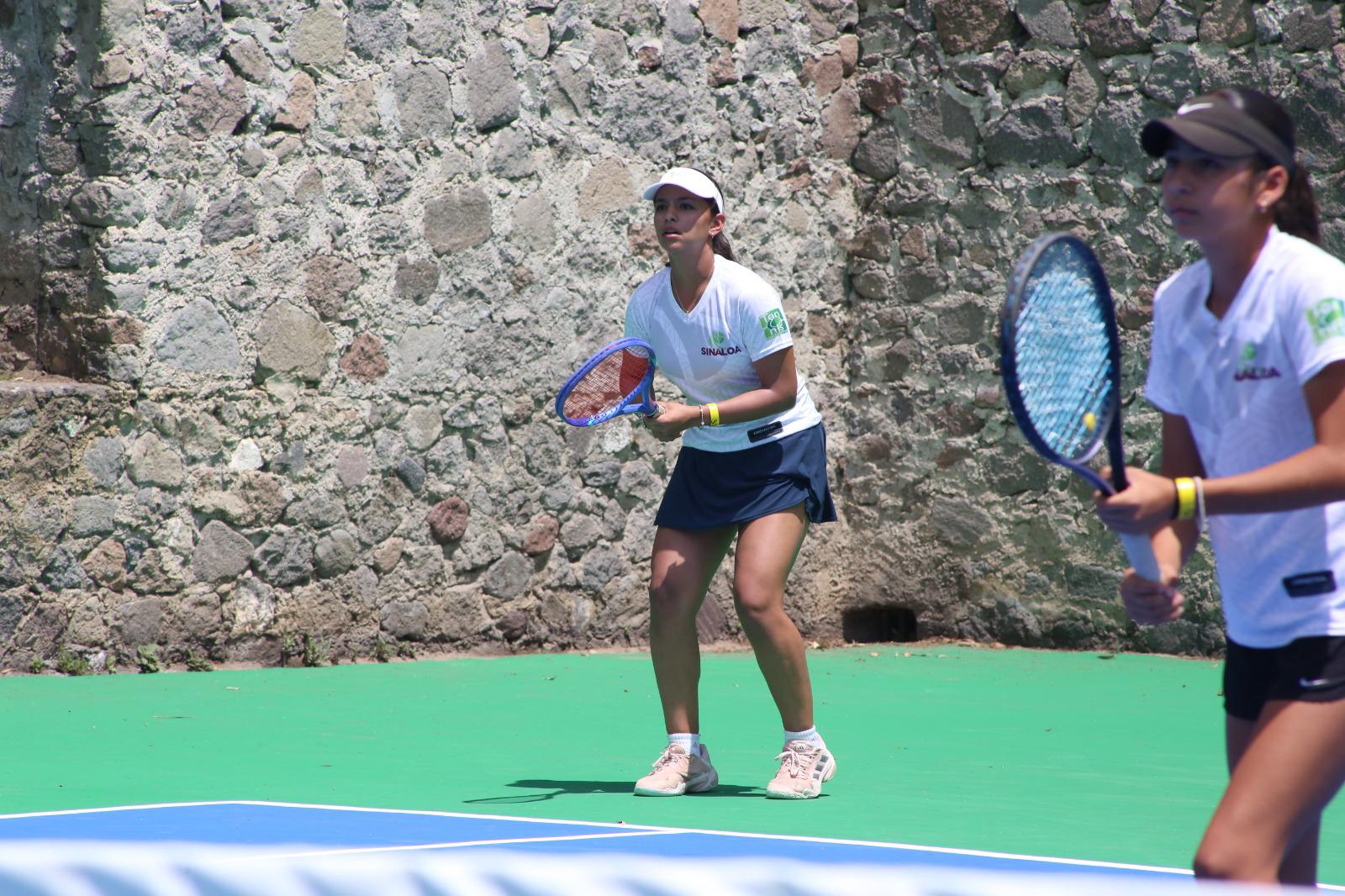$!Jornada complicada para el tenis sinaloense en Huamantla