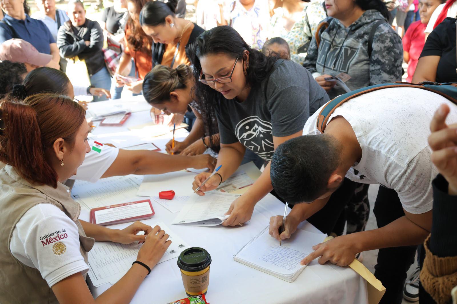 $!Realizan sorteo del programa Vivienda para el Bienestar en el municipio de Rosario