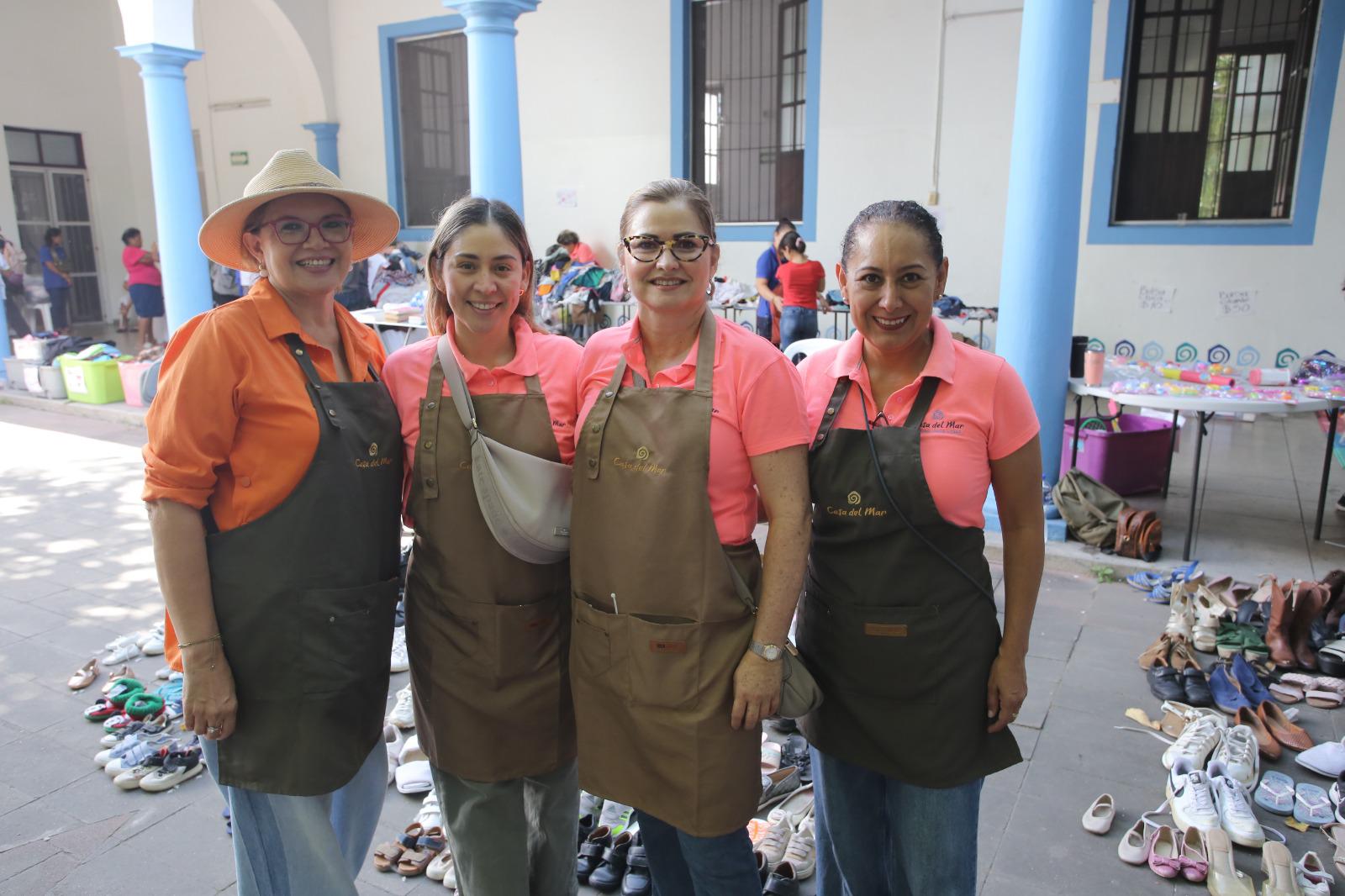 $!Marcela Ortiz, Julia María Torres, Perla Félix y Evelin Mata.