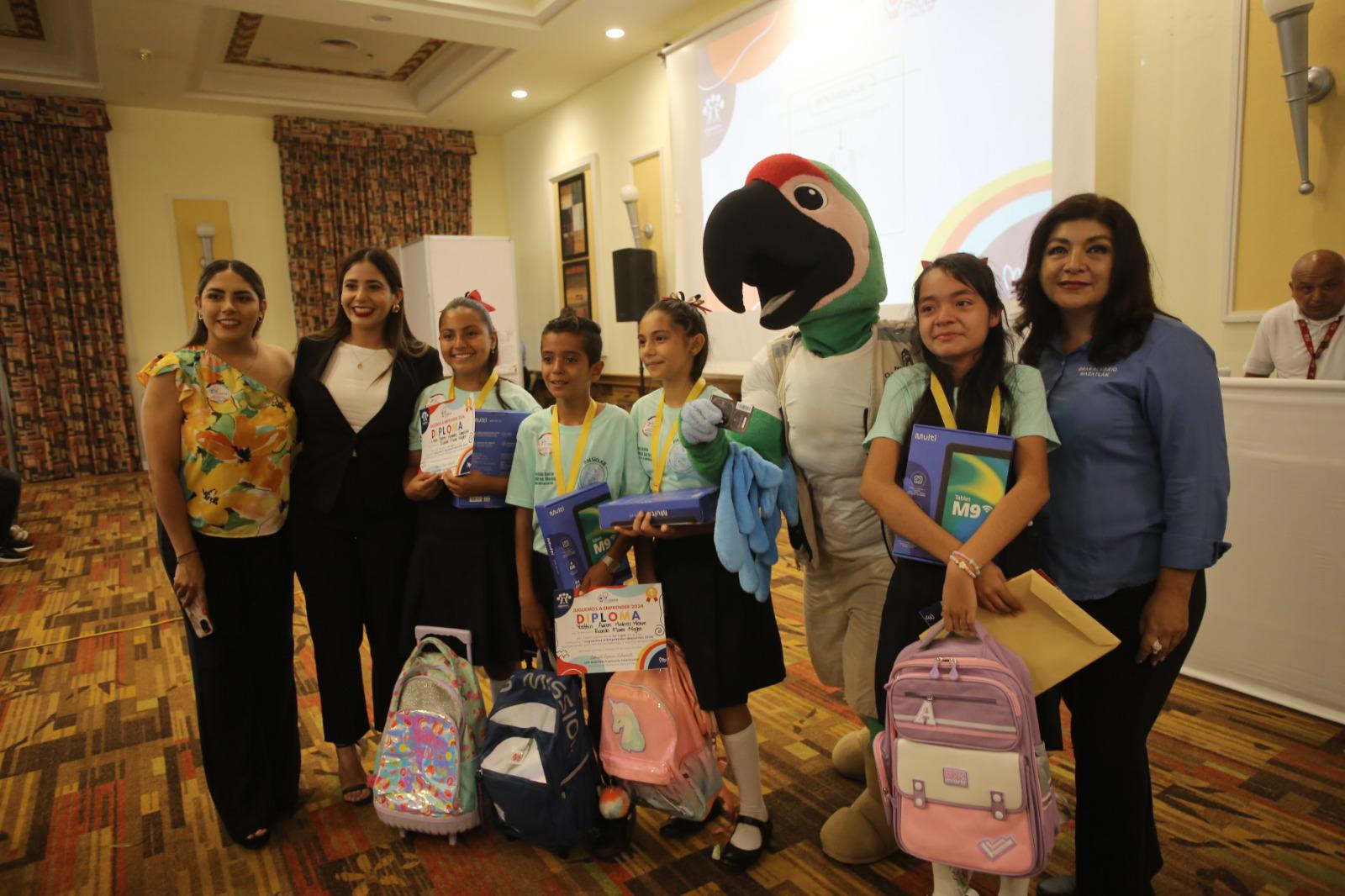 $!Celebran colorido concurso ‘Juguemos a Emprender’, en Mazatlán