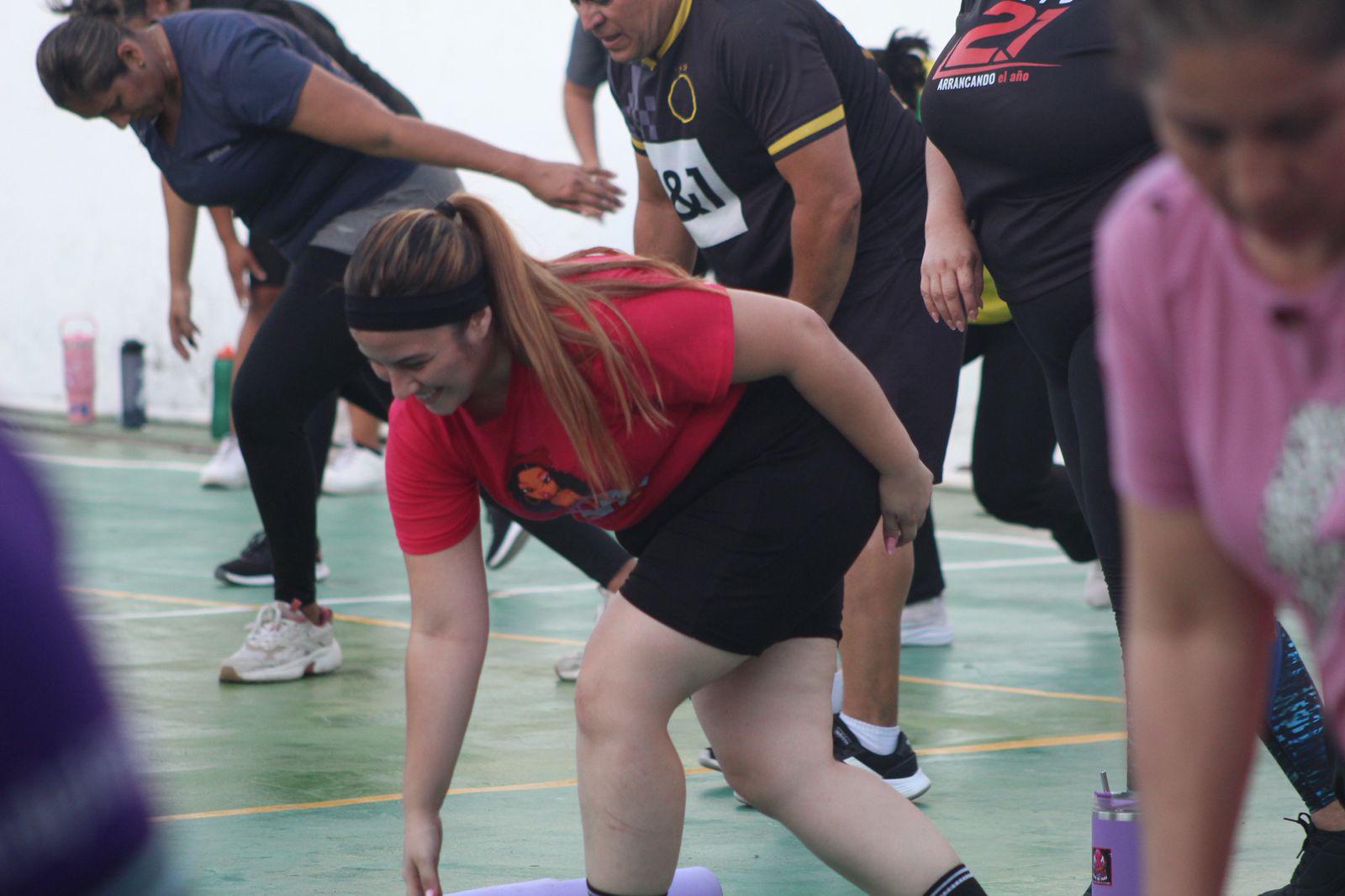 $!Culmina en Escuinapa ‘Reto 21’ de acondicionamiento físico