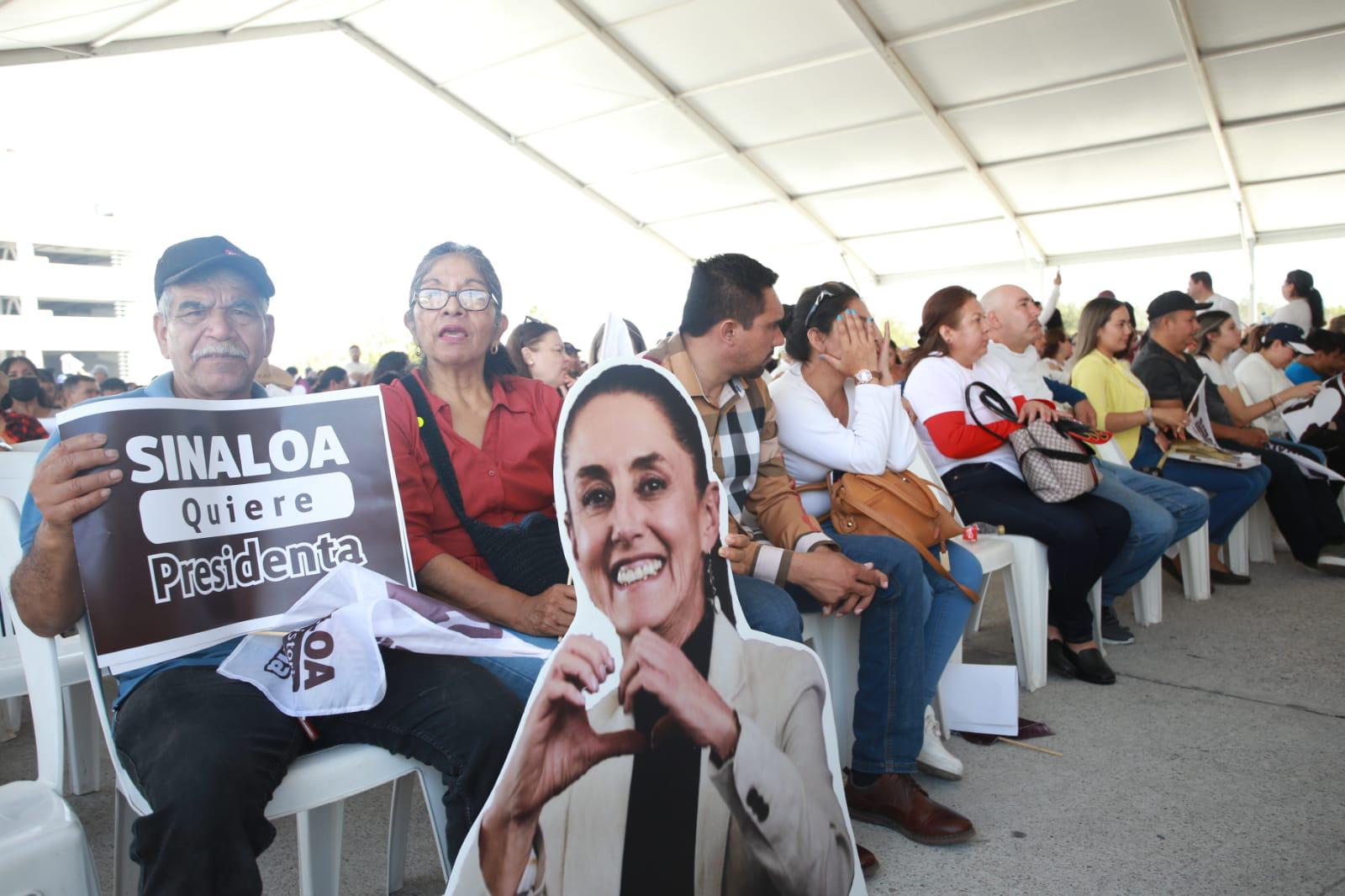 $!Las mujeres podemos ser presidentas de México: Claudia Sheinbaum