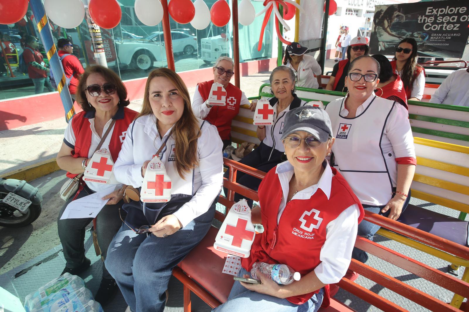 $!Celebra Cruz Roja desfile para iniciar la Colecta Anual 2026