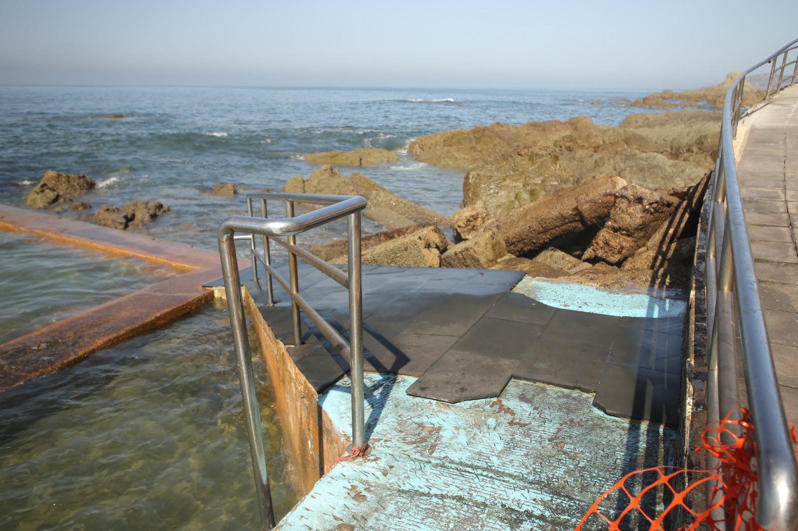 $!Tras quejas por abandono, Carpa Olivera tendrá proceso de remodelación, informa Alcaldesa de Mazatlán