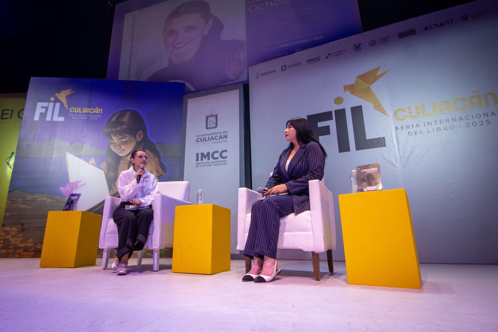 $!Salud Ochoa presenta ‘El Halcón Blanco’, novela que denuncia la trata de personas y la violencia estructural