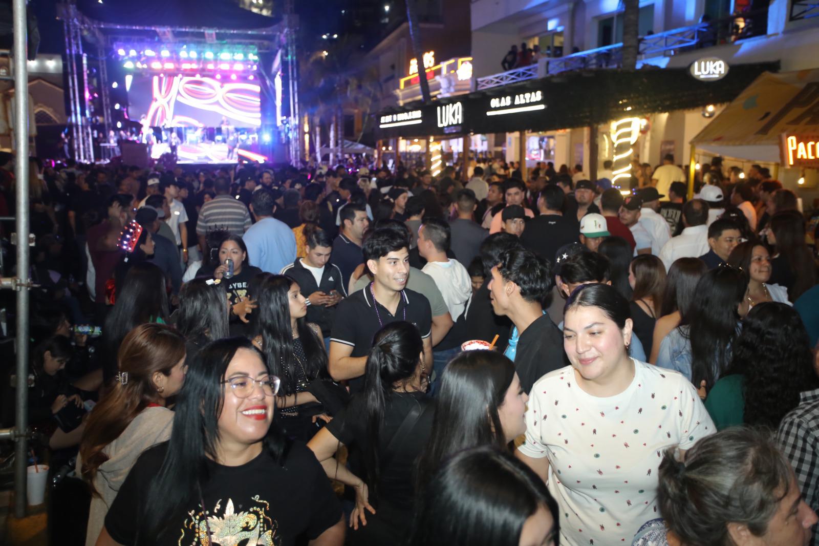 $!Olas Altas no descansa en el último día del Carnaval de Mazatlán