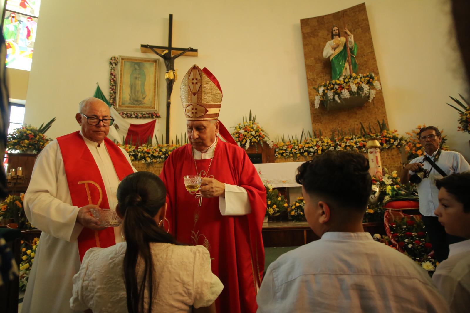$!Piden a San Judas Tadeo por la paz en Mazatlán, en Sinaloa y en México