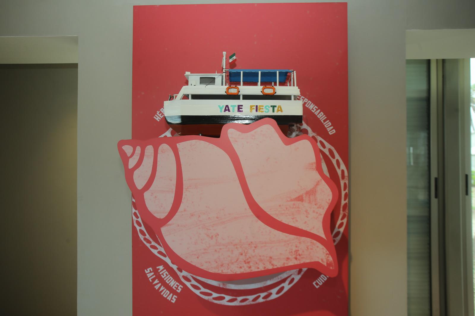 $!El Yate Fiesta ya tiene una réplica en el museo.