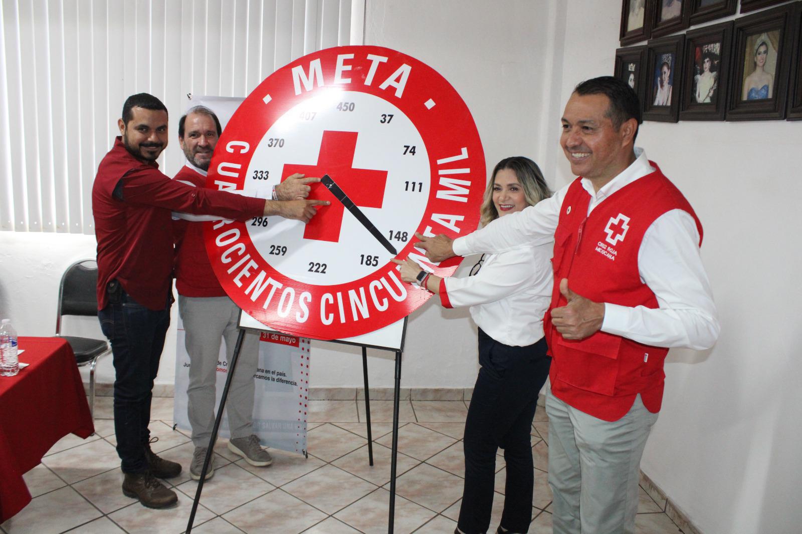 $!Busca Cruz Roja llegar a la meta en Rosario, después de dos años de no superar la mitad