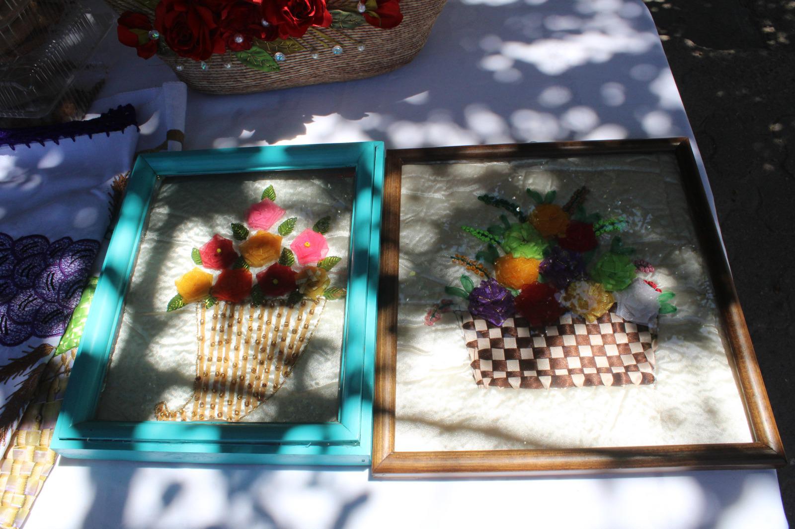 $!María Arcelia crea arte con hilo y aguja en Chametla