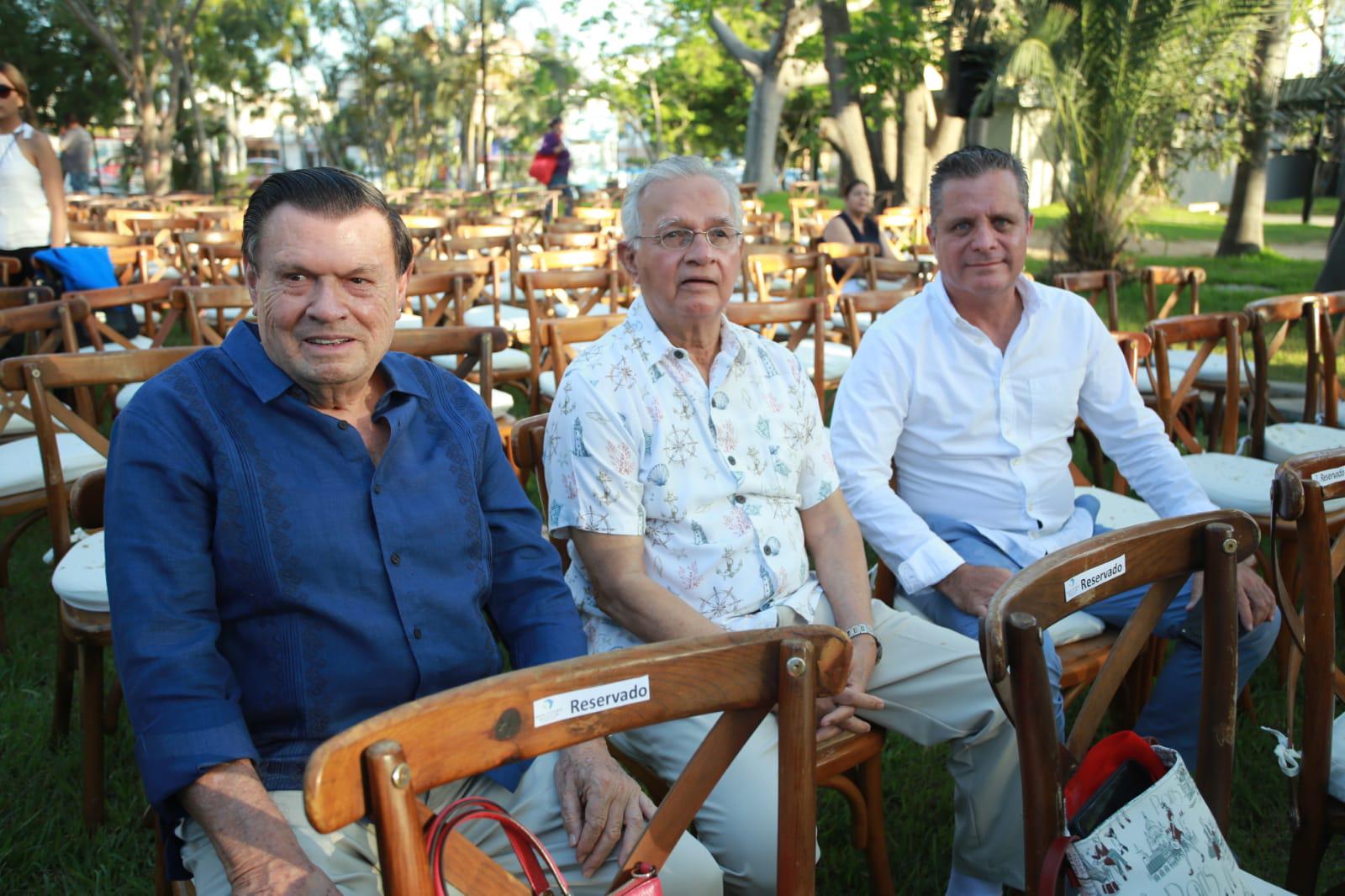 $!Amado Guzman Wolfskill, Ricardo Ramírez y Óscar Barnes Levín.