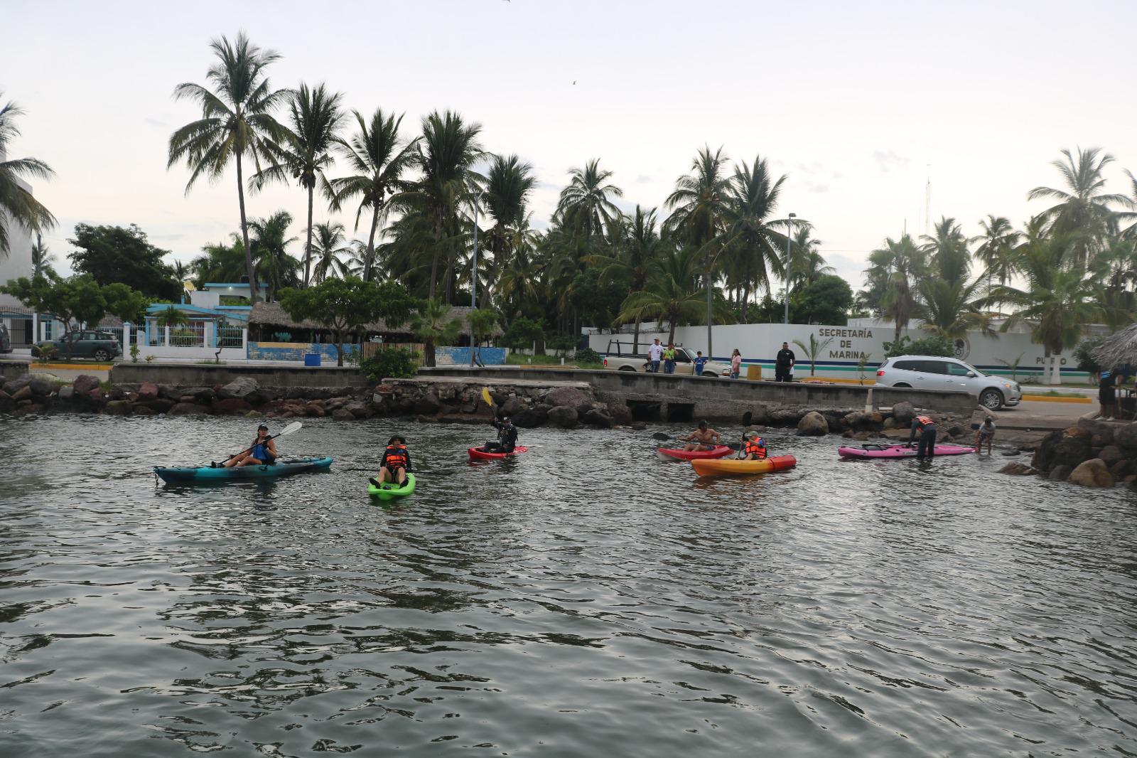 $!Escuinapa impulsa turismo alternativo con exitosos torneos de pesca y kayakismo en Teacapán