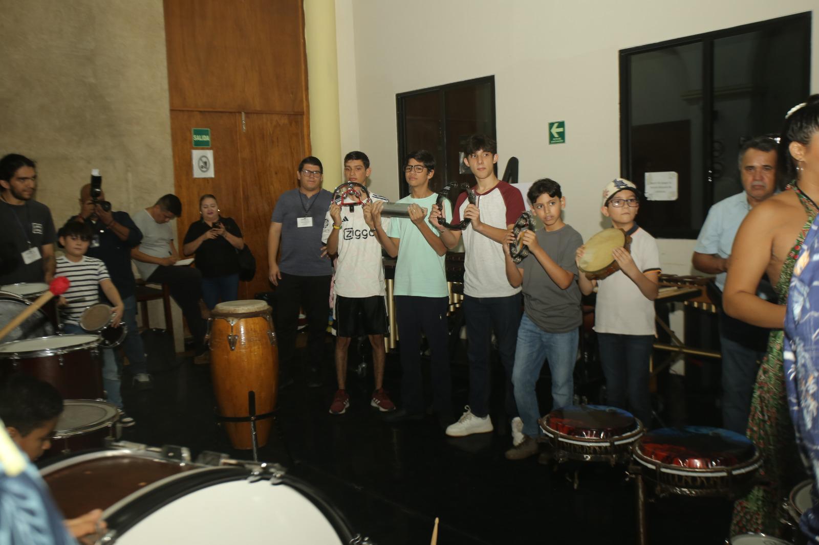 $!Bajo la coordinación del percusionista Max Carreón, el Primer Foro de Percusiones busca consolidarse como un espacio anual de formación para la comunidad musical de Mazatlán.
