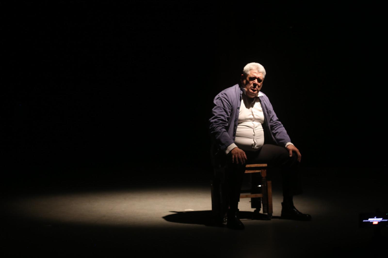 $!Arturo Díaz de Sandy en plena escena.