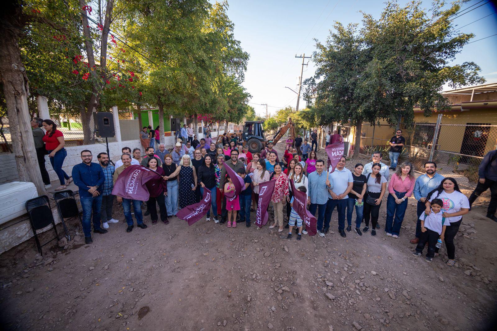 $!Inician pavimentación de 5 calles en Culiacán con inversión de $32 millones