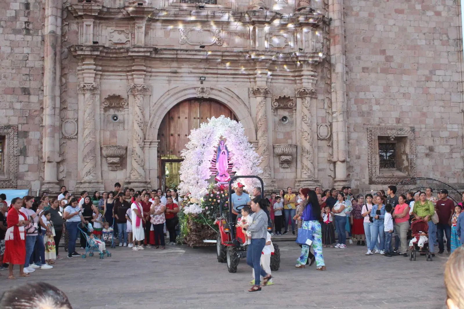 $!Creciente el fervor guadalupano durante celebración en Rosario