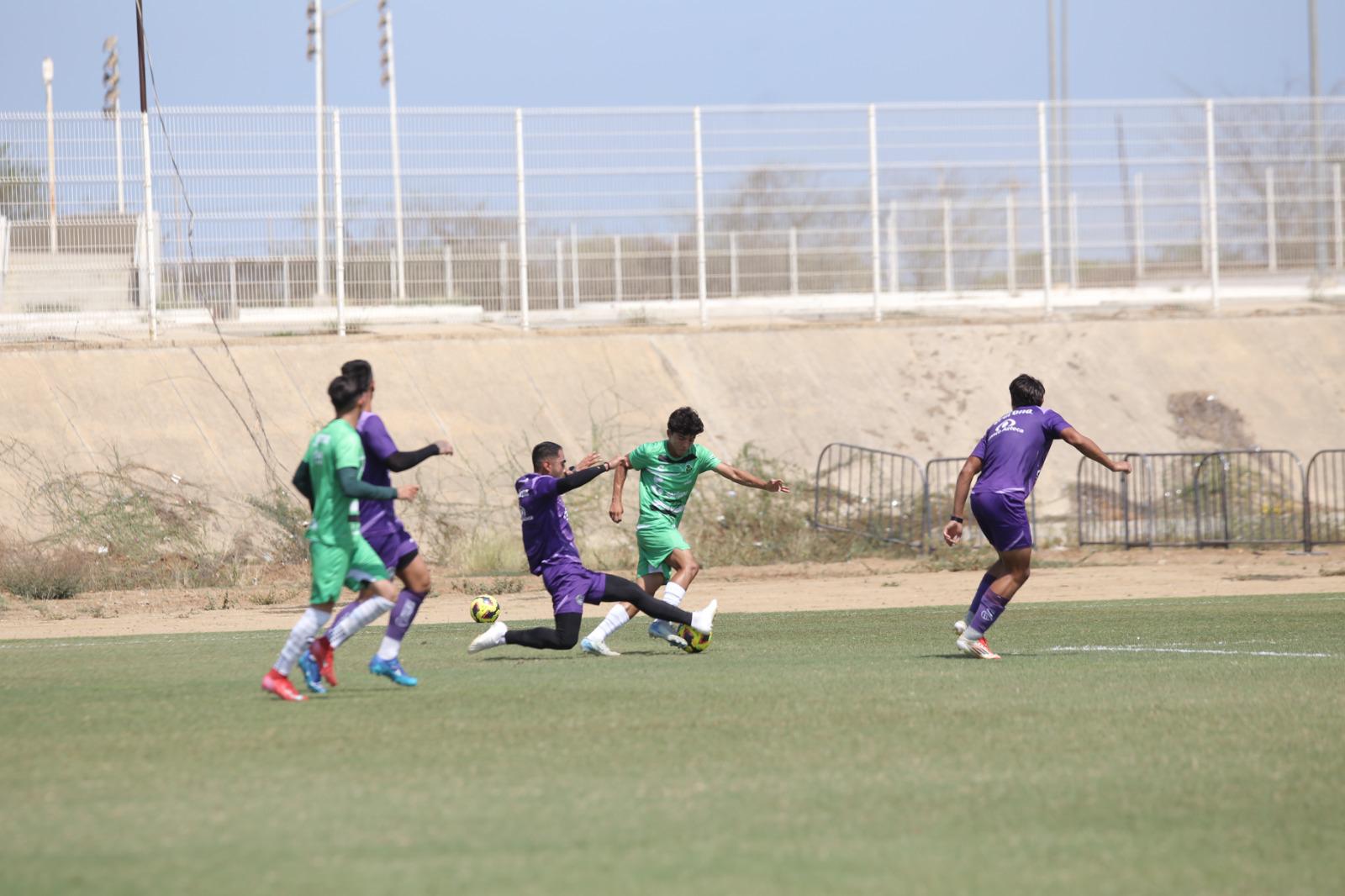 $!Mazatlán FC y Santos Laguna empatan en su primer amistoso de pretemporada