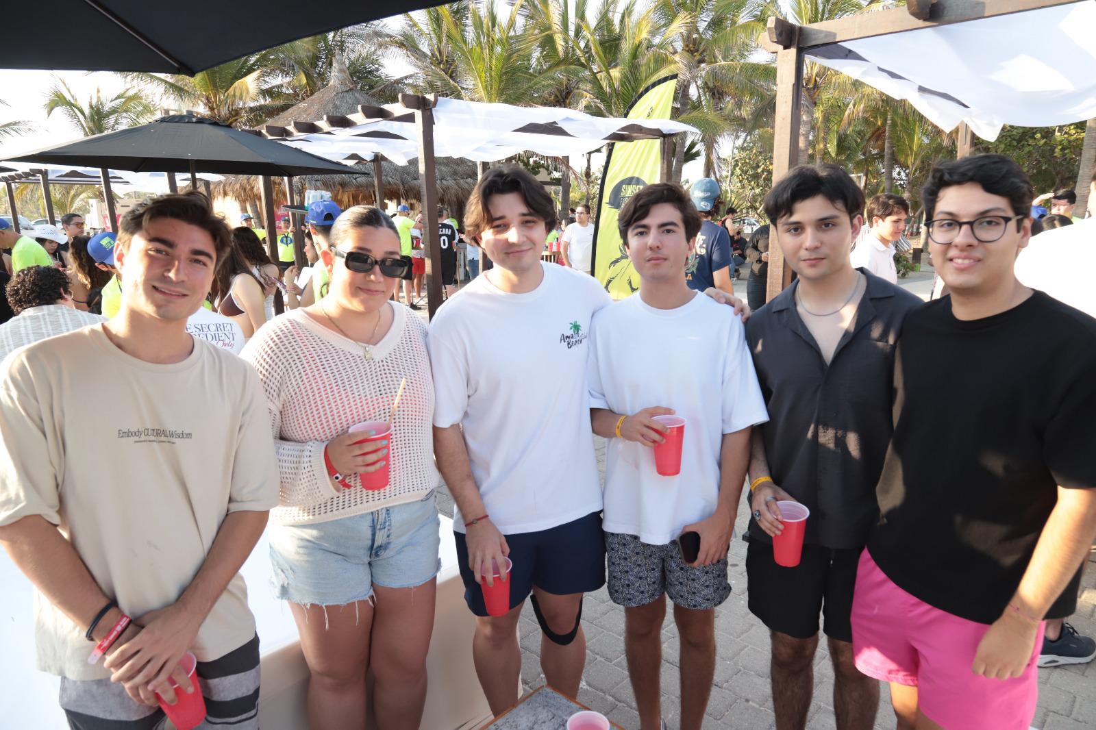 $!Martín Ruiz, Reece Valdez, Gael Castillo, Miguel Gómez, Roberto Báez, y Alejandro Nieves.