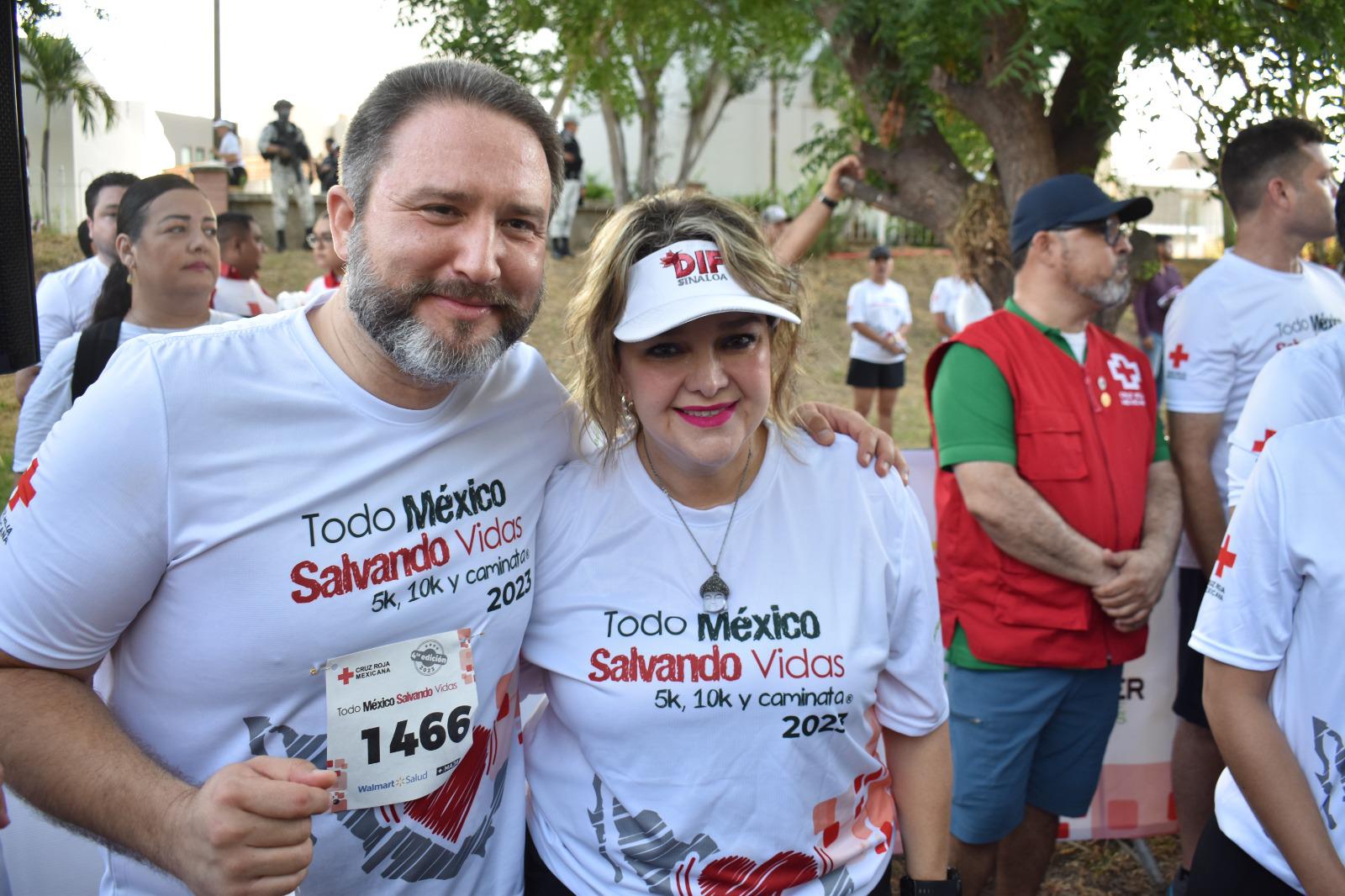$!Celebra Cruz Roja en Culiacán la carrera ‘Todo México Salvando Vidas’