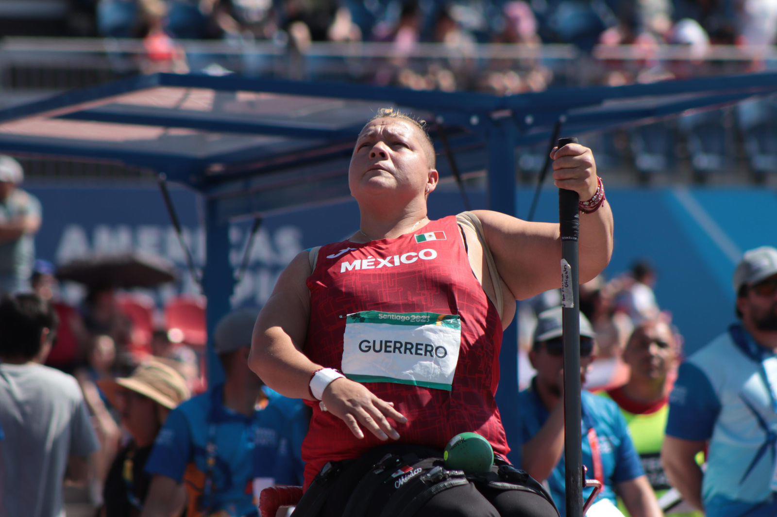 $!Mazatleca Rosa María Guerrero se cuelga su segunda medalla en Santiago 2023