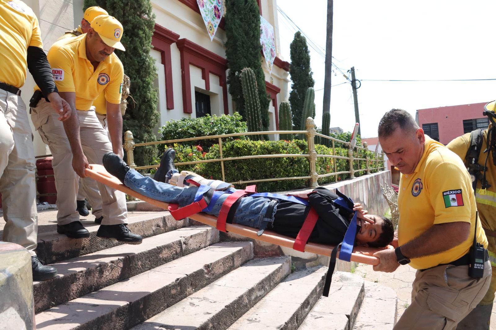 $!Rosario se suma al Simulacro Nacional contra sismos