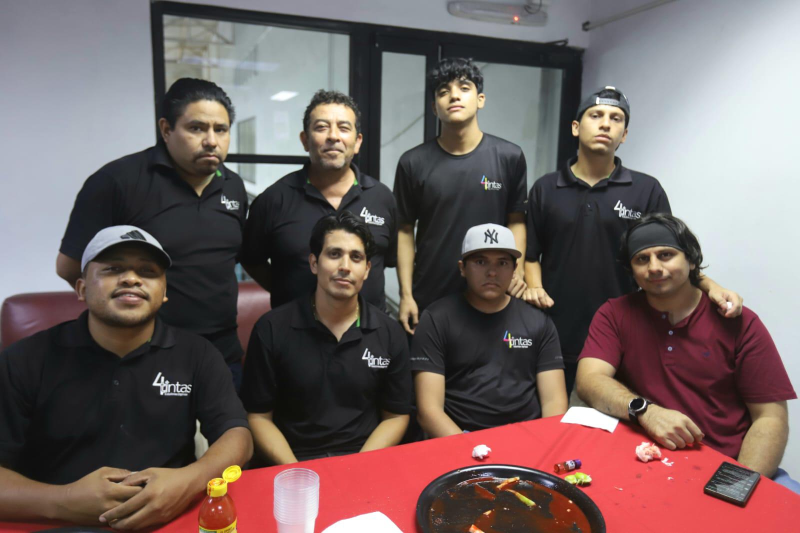 $!Salvador Maldonado, Víctor Sosa, Jorge Chico Ceja, Julio Moreno, Eduardo López, Adán Valdovines Peraza, Andrés Hernández y Joaquín Ramírez.