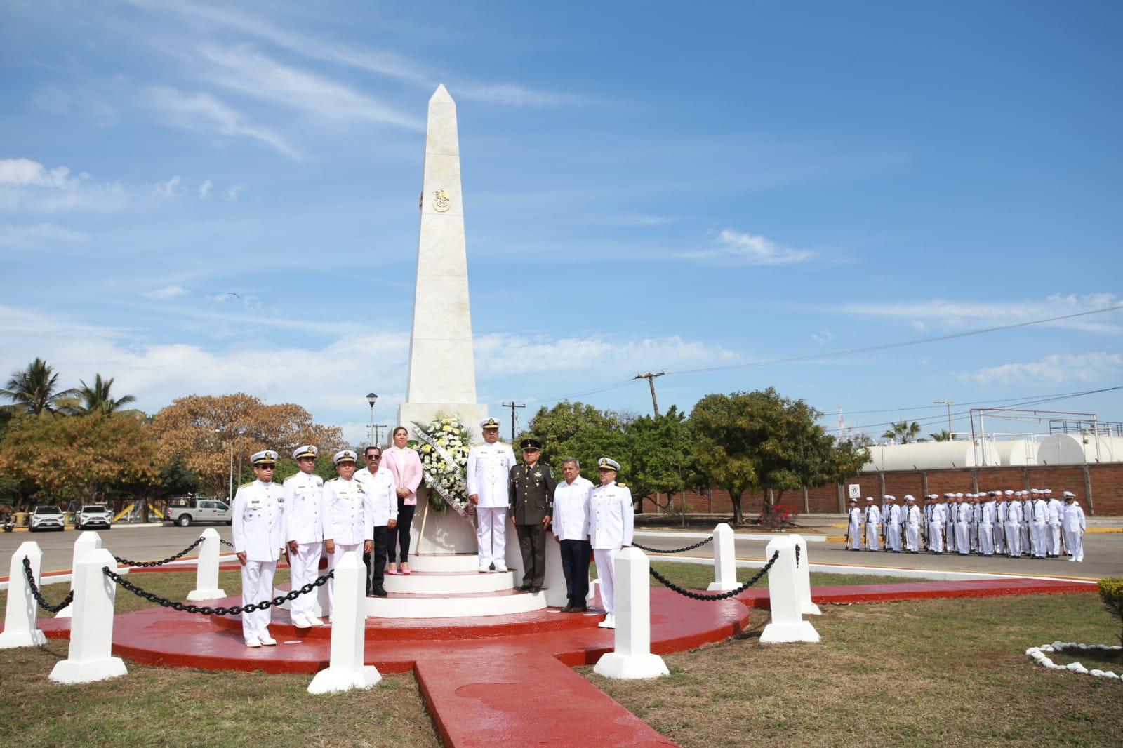 $!Conmemora Marina la Gesta Heroica de la Defensa del Puerto de Veracruz