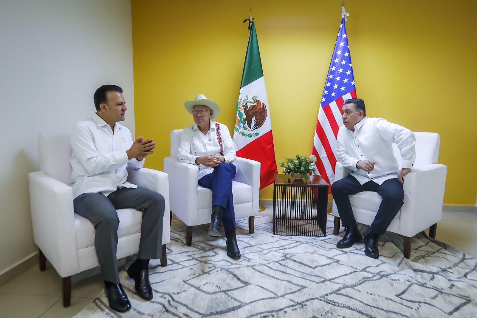 $!Impulsan gobernadores y EU el Corredor Económico desde Sinaloa hasta Texas