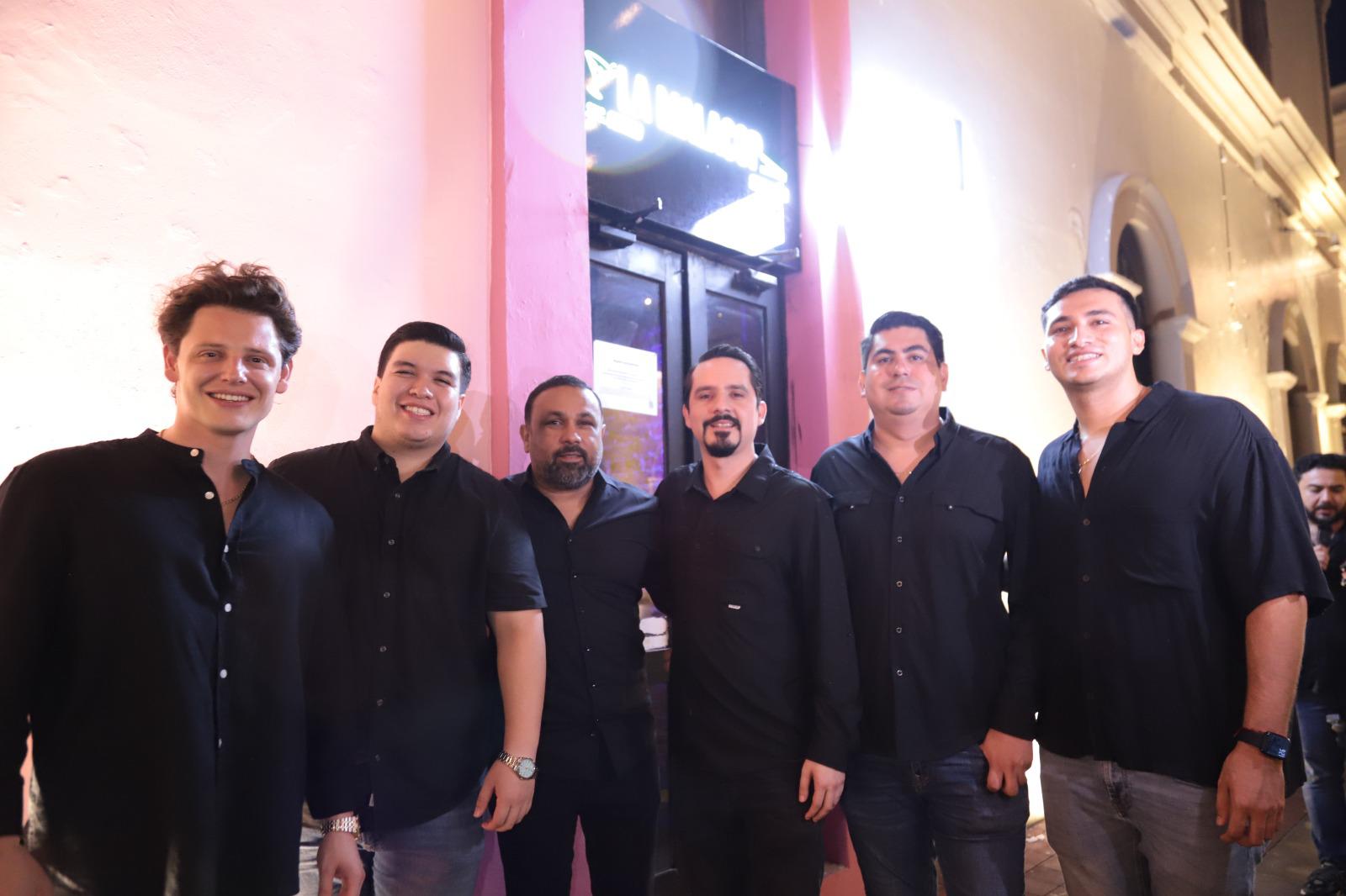 $!Víctor Suárez, Diego Zamora, Aaron Zambrano, Luis Bect, Alan Bernal y Fred Burgueño.