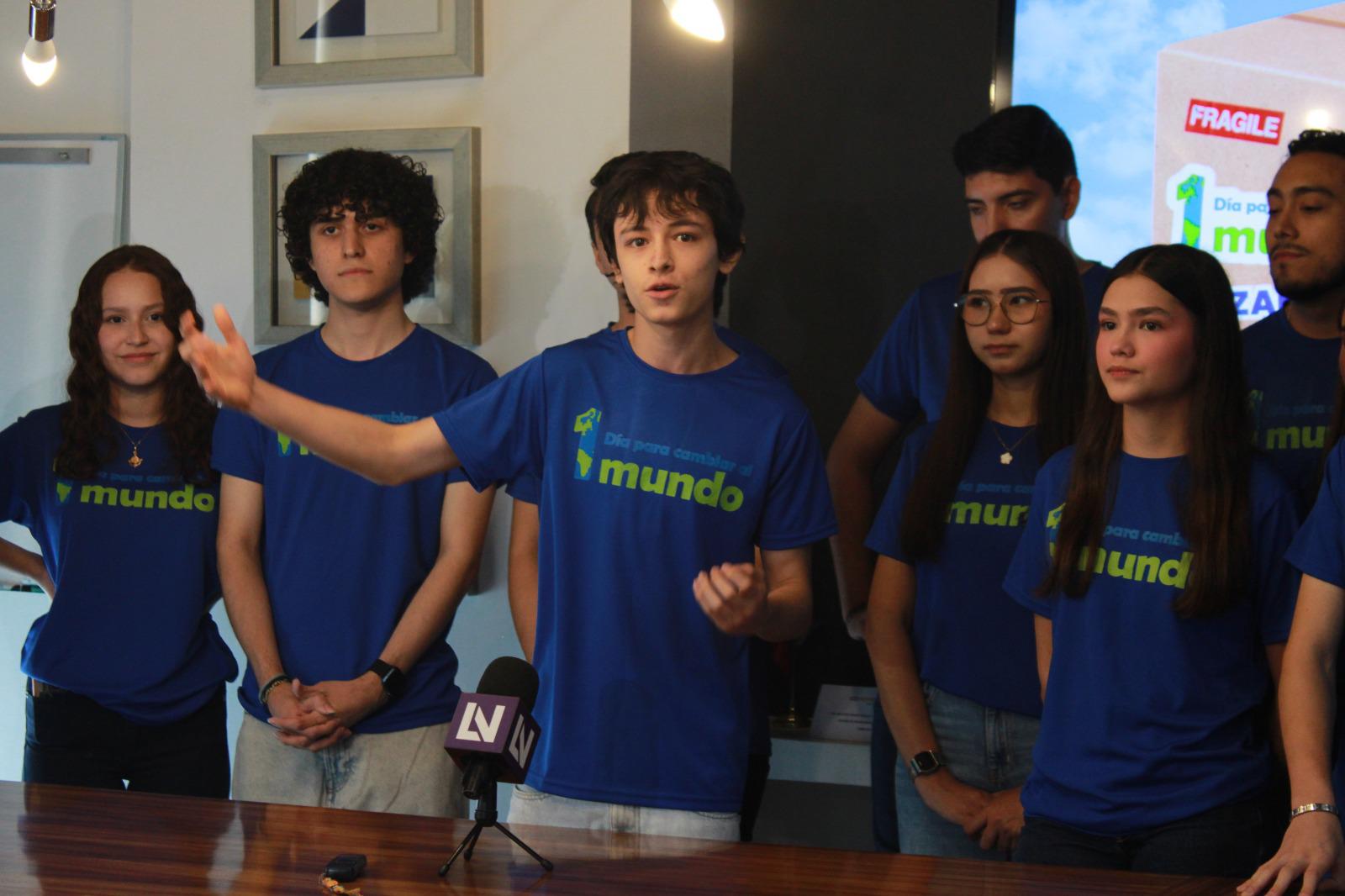 $!Jóvenes impulsan ‘Un Día para Cambiar el Mundo’ con actividades recreativas y apoyo comunitario en Culiacán