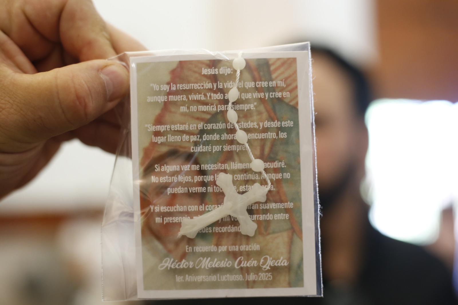 $!Realizan misa en memoria de Héctor Melesio Cuén a un año de su asesinato