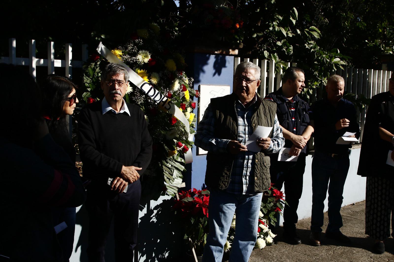 $!Llaman a combatir la impunidad, a 36 años del asesinato del periodista Jesús Michel Jacobo