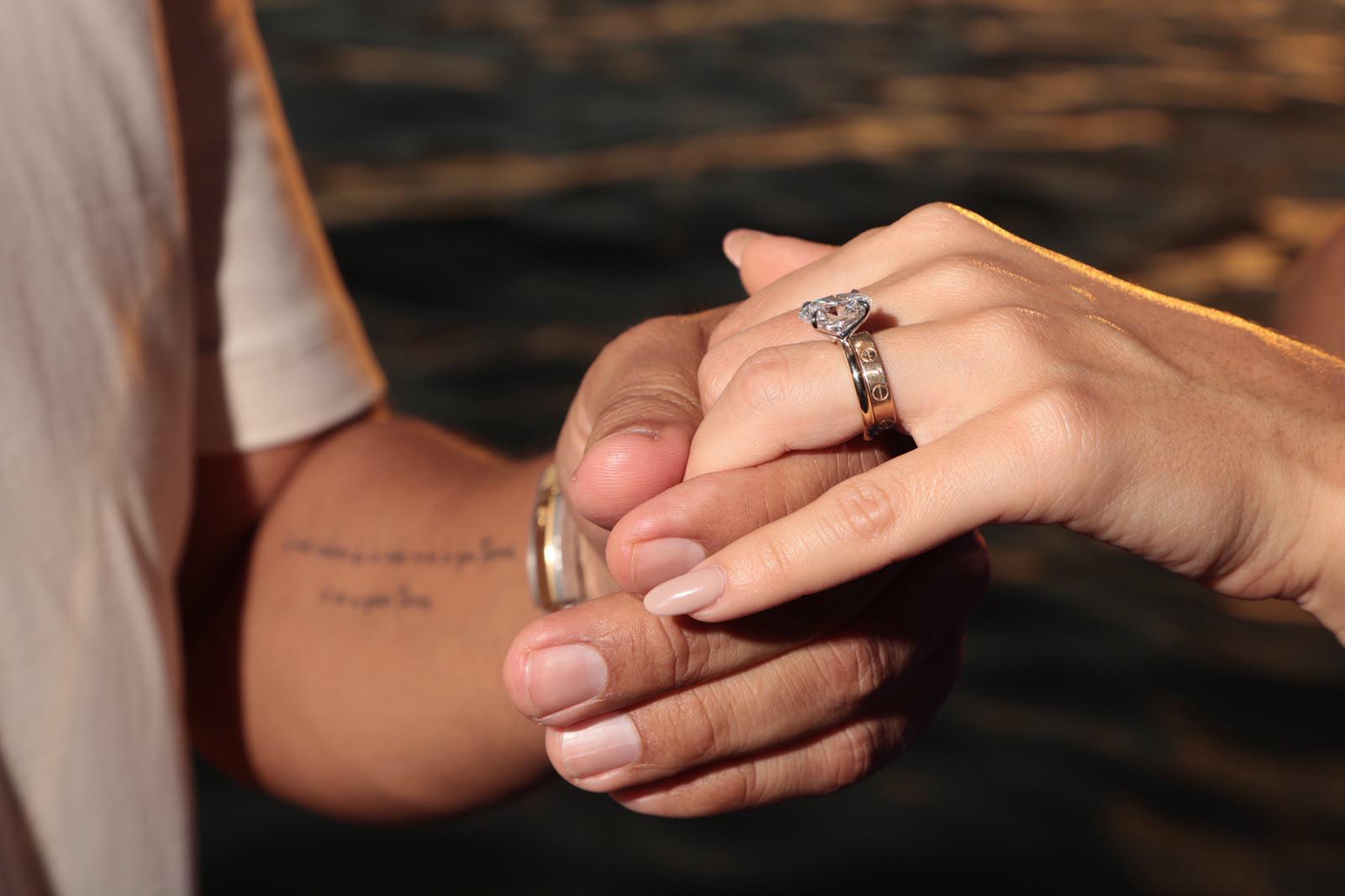 $!Said Godínez le propone matrimonio a Ivanna Matamoros en un yate