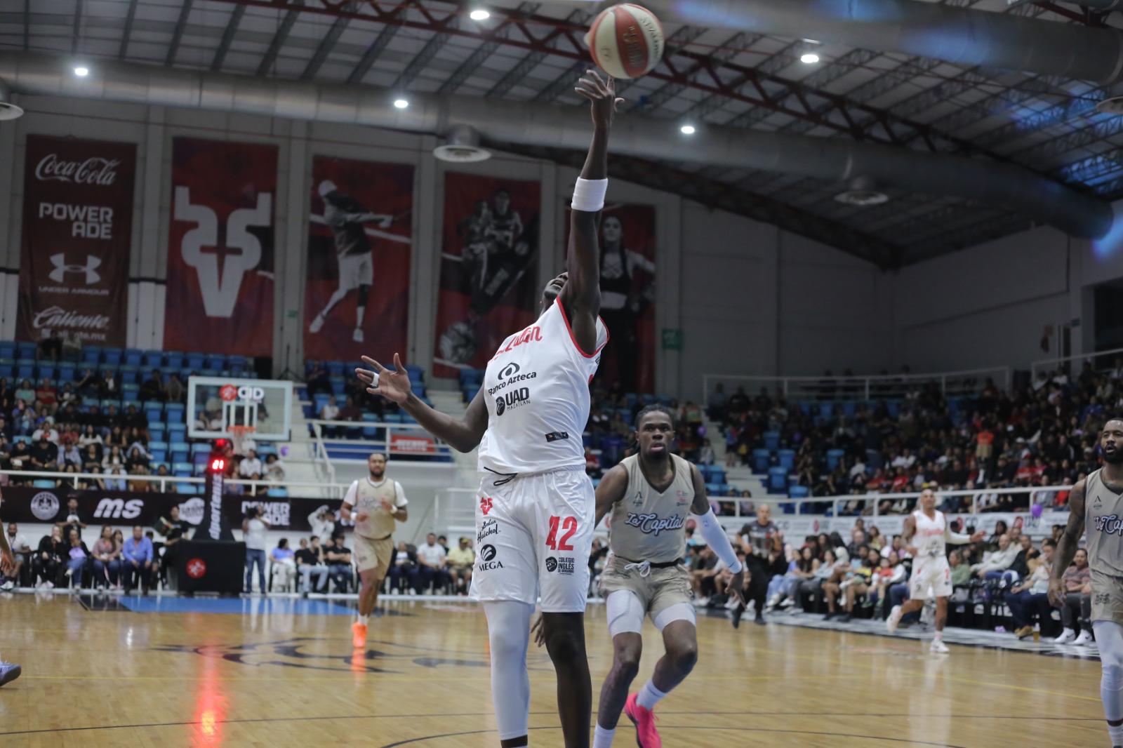 $!Venados Basketball debuta ante su afición con una emocionante victoria sobre Ángeles de la CDMX