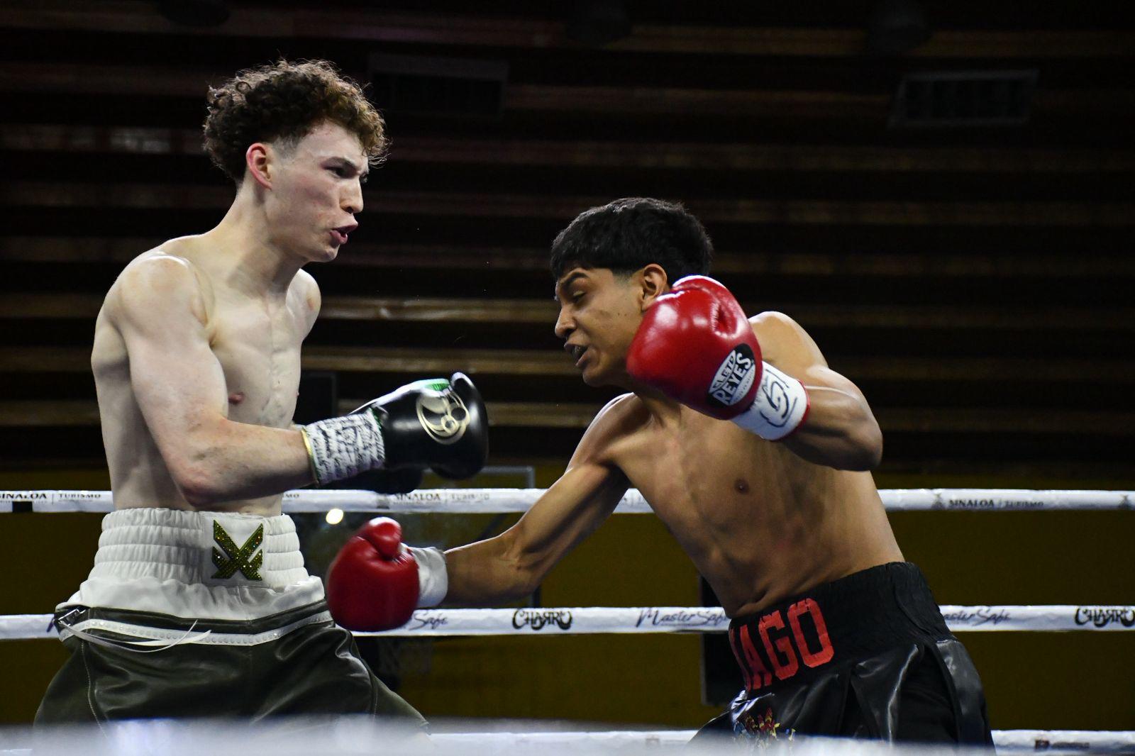 $!Emoción total en las preliminares a la pelea de Marco Verde