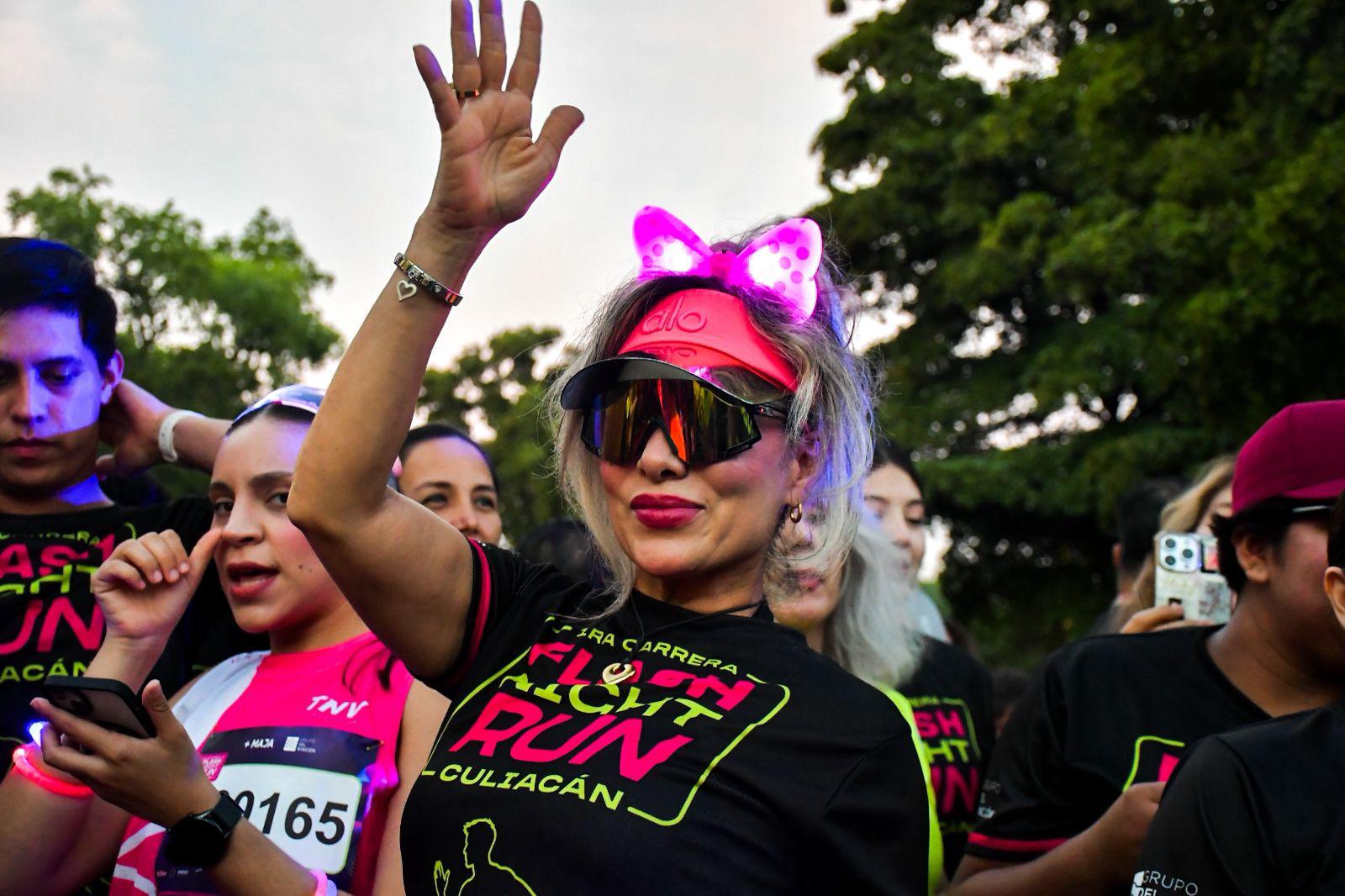 $!Culiacán corre de noche en la primera Flash Night Run