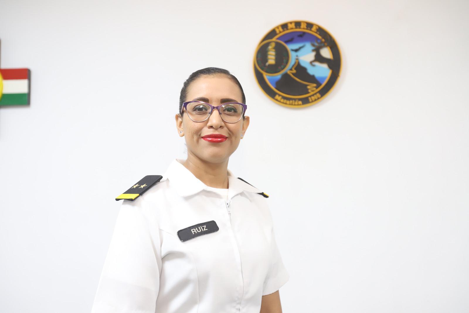 $!Teniente Coronel Médico Cirujano, María Concepción Ruiz Martínez.